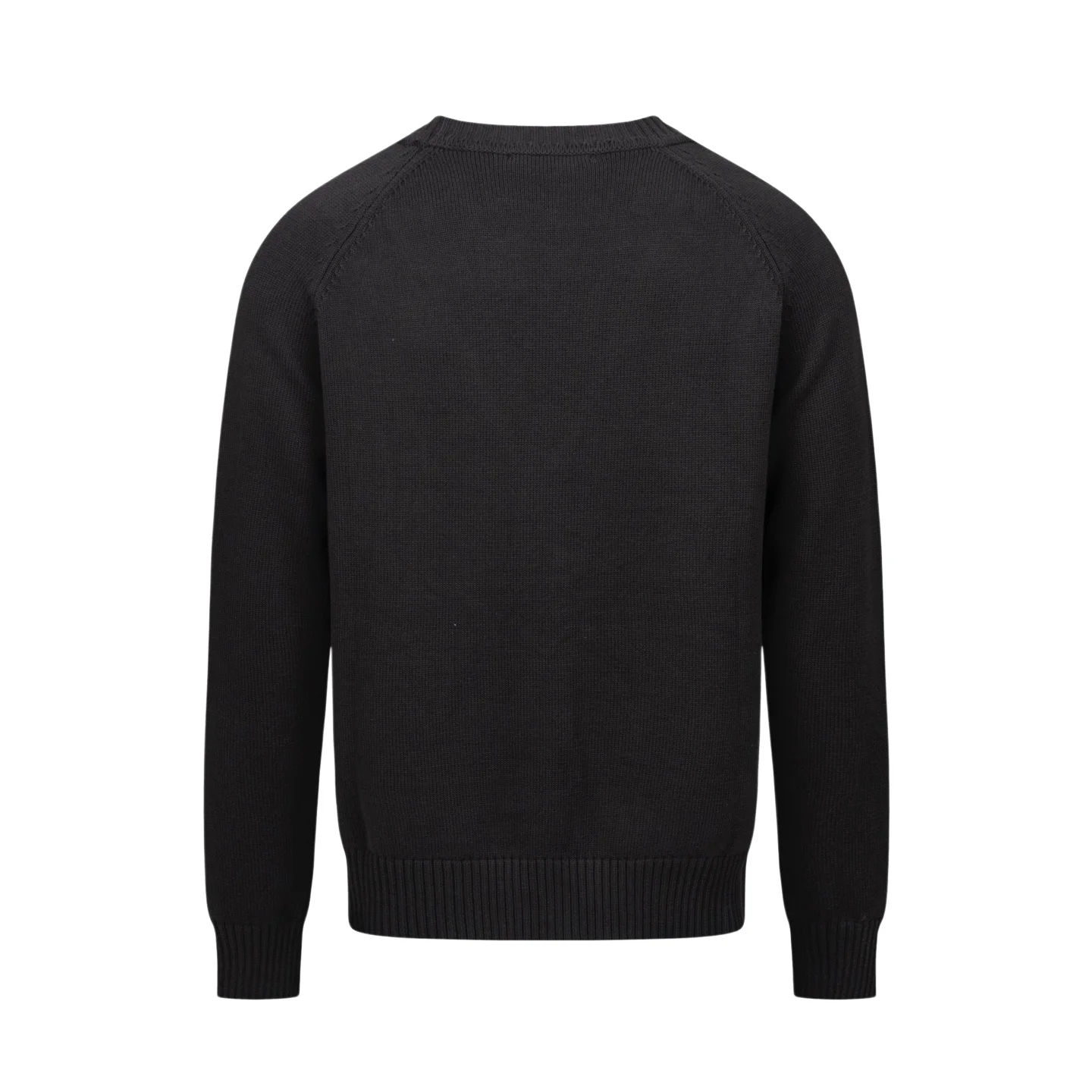 Logo-Patch Wool V-Neck Cardigan D30021163 — view 2