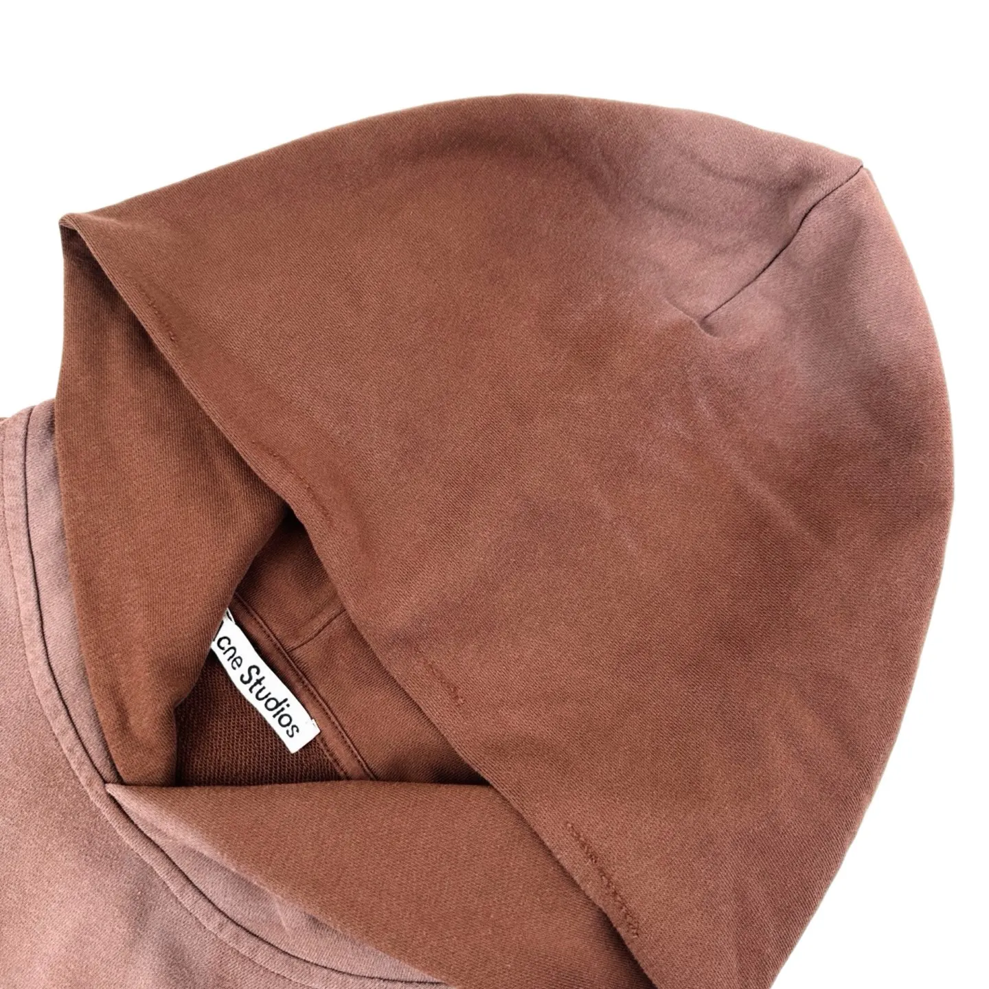 1996 Distressed Mud-Wash Cotton Hoodie D30021001 — view 3