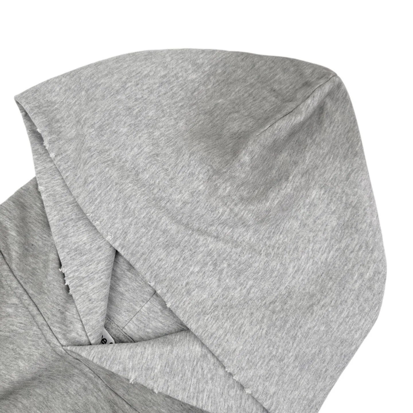 Logo-Print Distressed Cotton-Blend Hoodie D30020999 — view 3