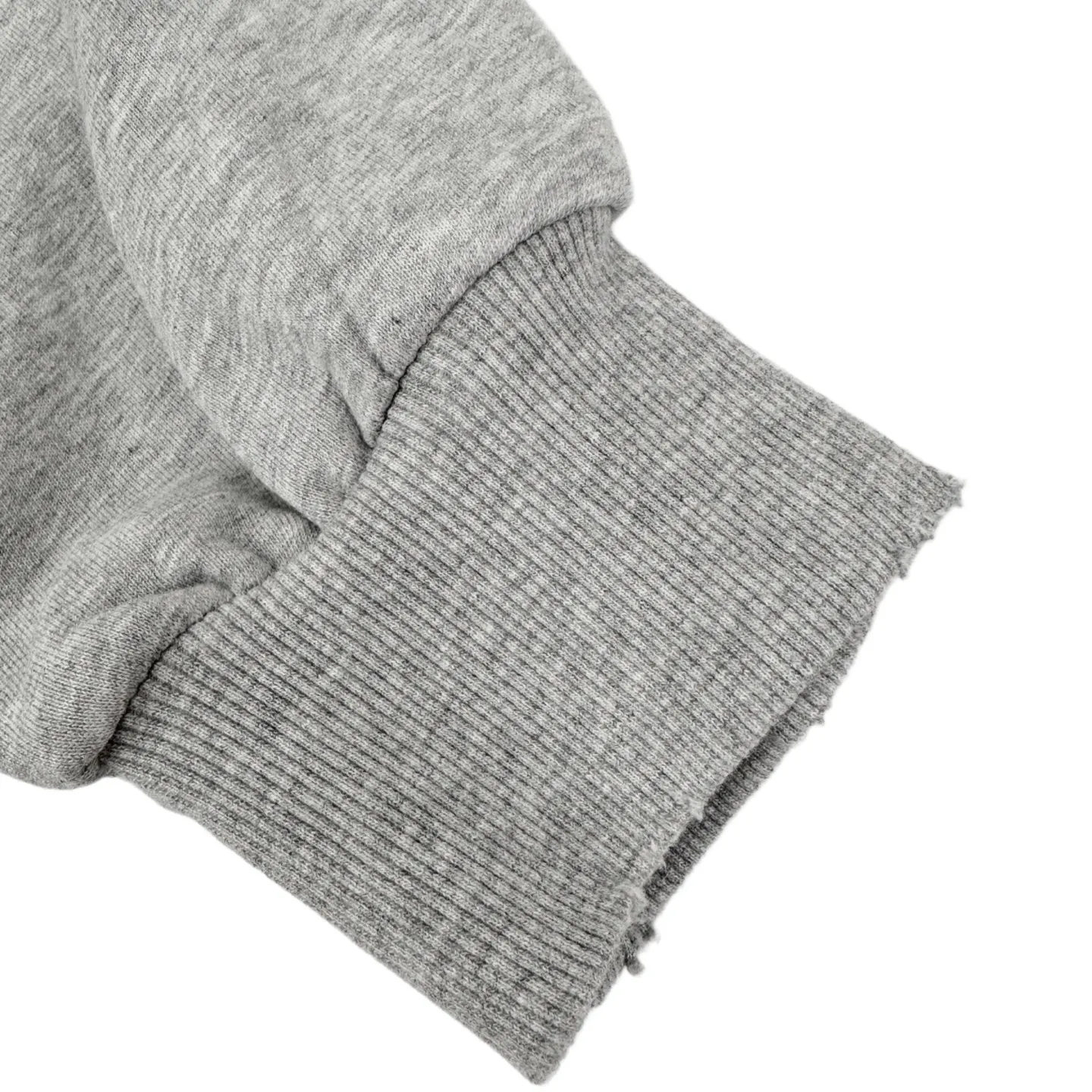 Logo-Print Distressed Cotton-Blend Hoodie D30020999 — view 4