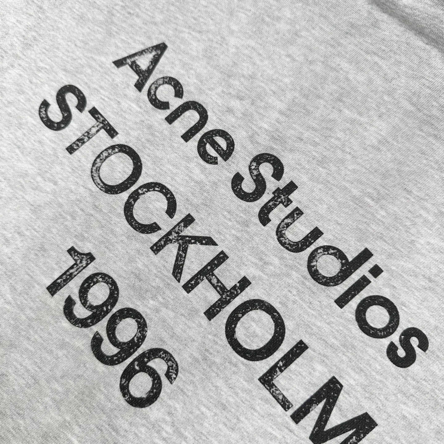 Logo-Print Distressed Cotton-Blend Hoodie D30020999 — view 5