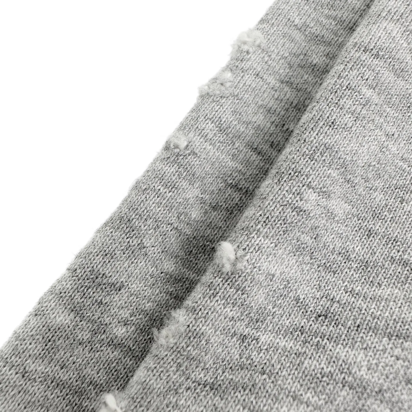 Logo-Print Distressed Cotton-Blend Hoodie D30020999 — view 8