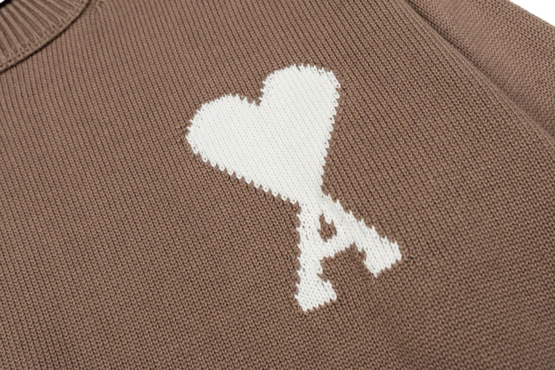 Ami de Coeur Intarsia Wool Sweater D30021135 — view 6