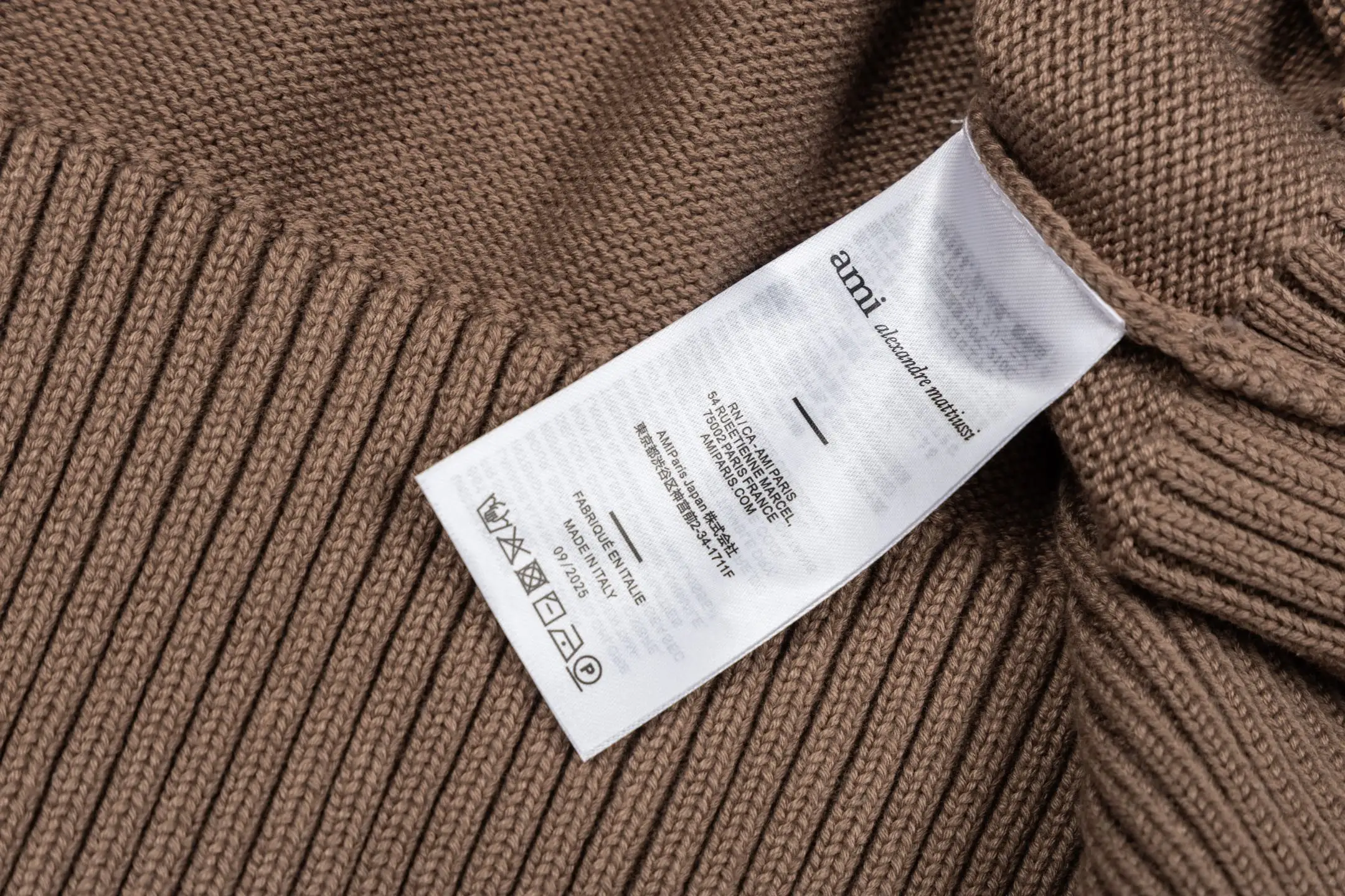Ami de Coeur Intarsia Wool Sweater D30021135 — view 9