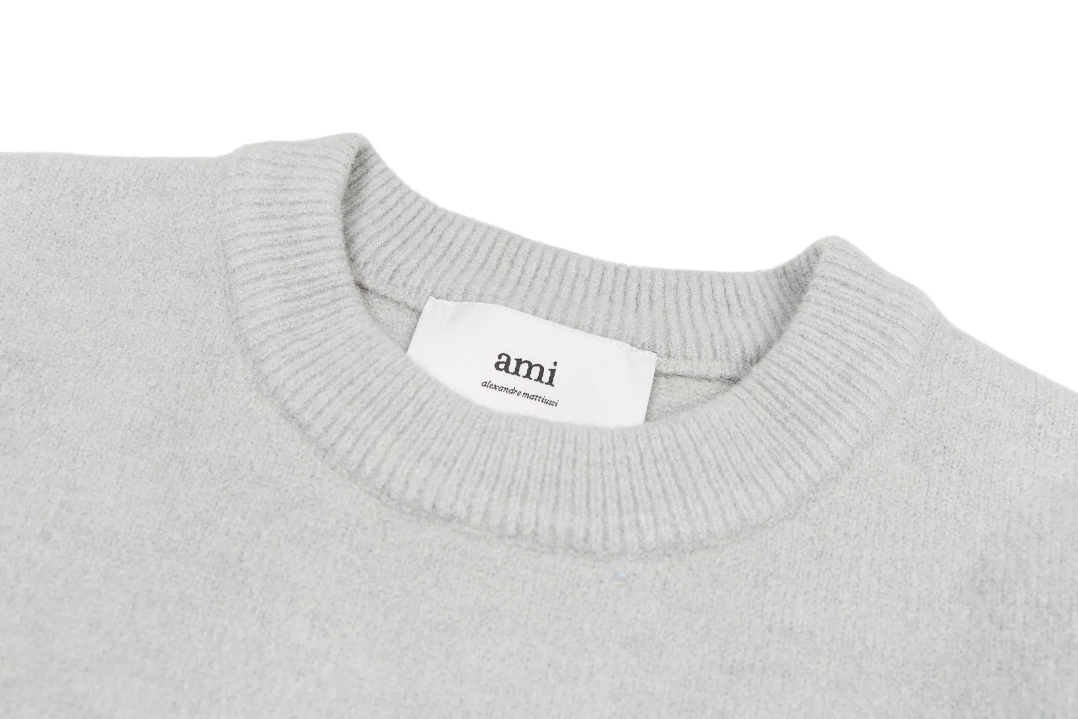 Ami de Coeur Alpaca-Blend Crew-Neck Sweater D30021140 — view 3