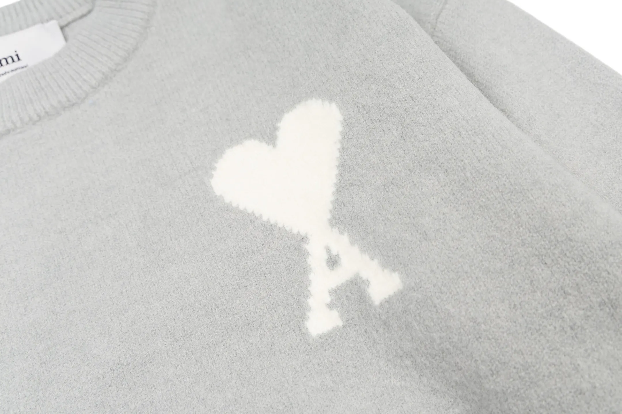 Ami de Coeur Alpaca-Blend Crew-Neck Sweater D30021140 — view 6