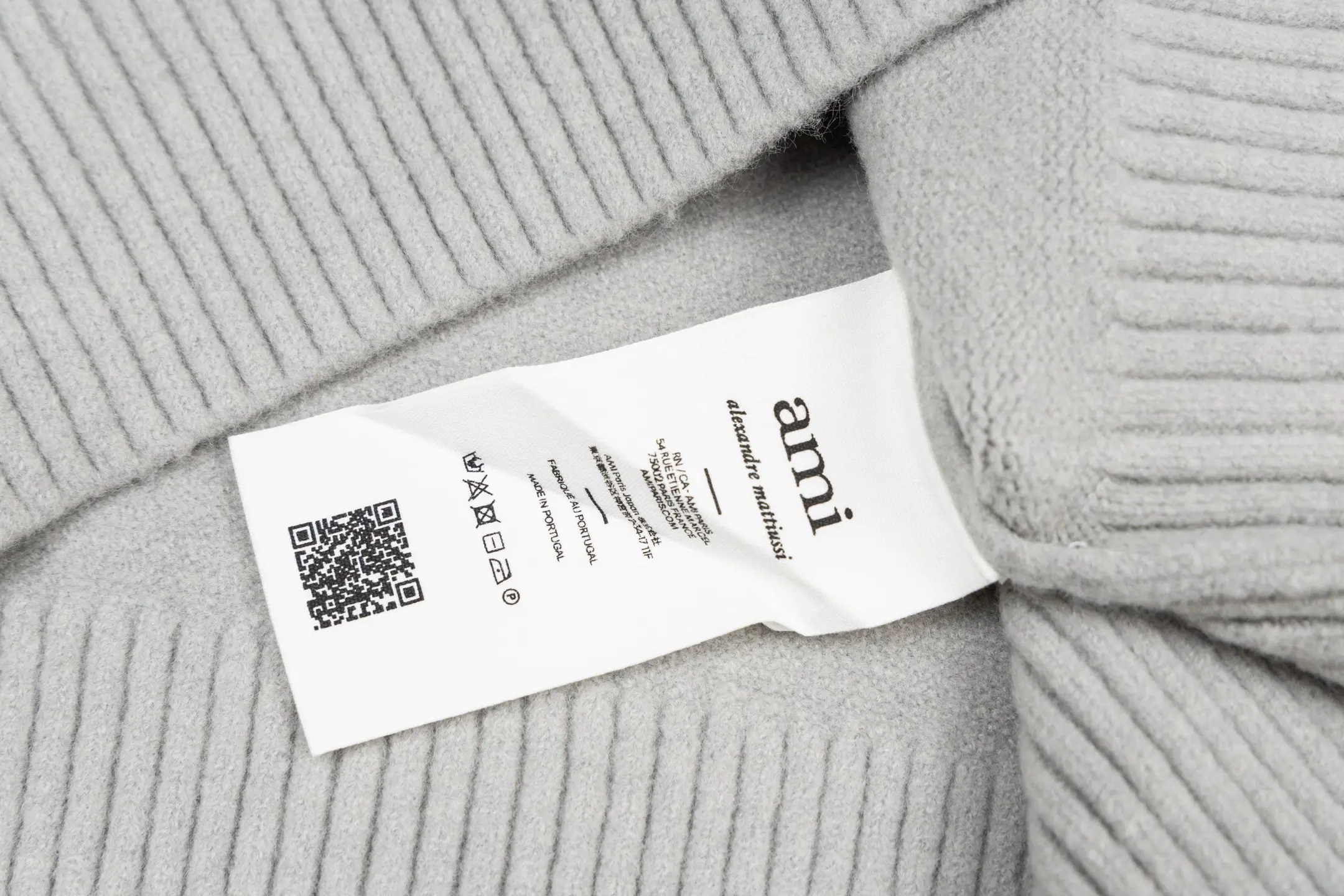 Ami de Coeur Alpaca-Blend Crew-Neck Sweater D30021140 — view 9