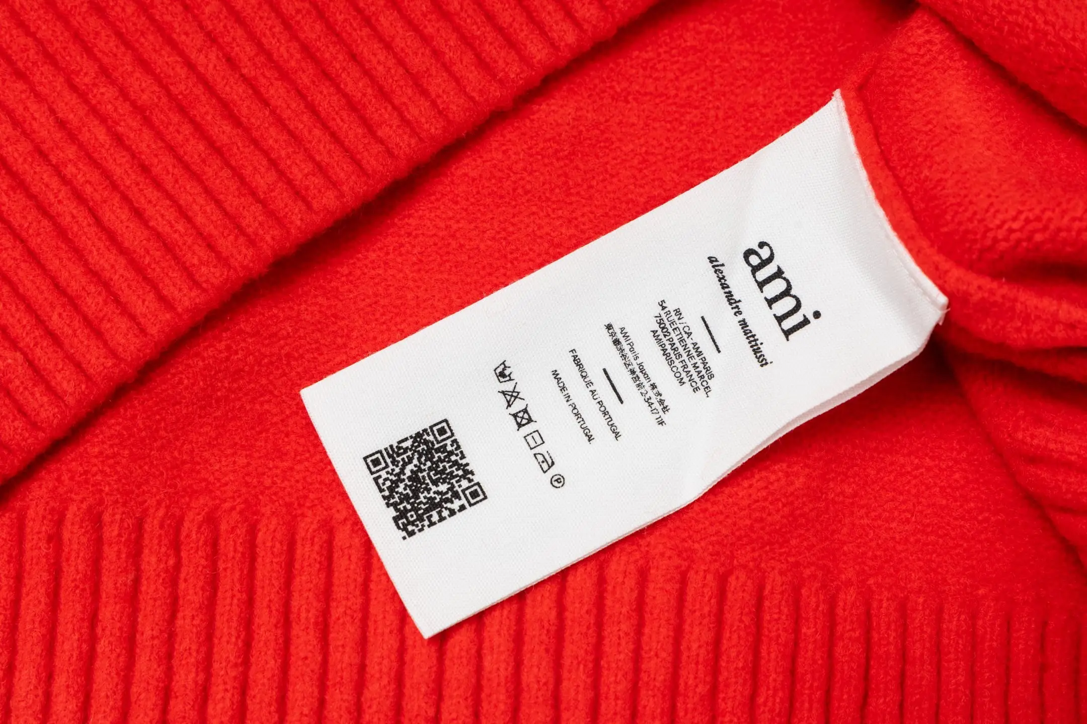 Ami de Coeur Alpaca-Blend Crew-Neck Sweater D30021138 — view 9