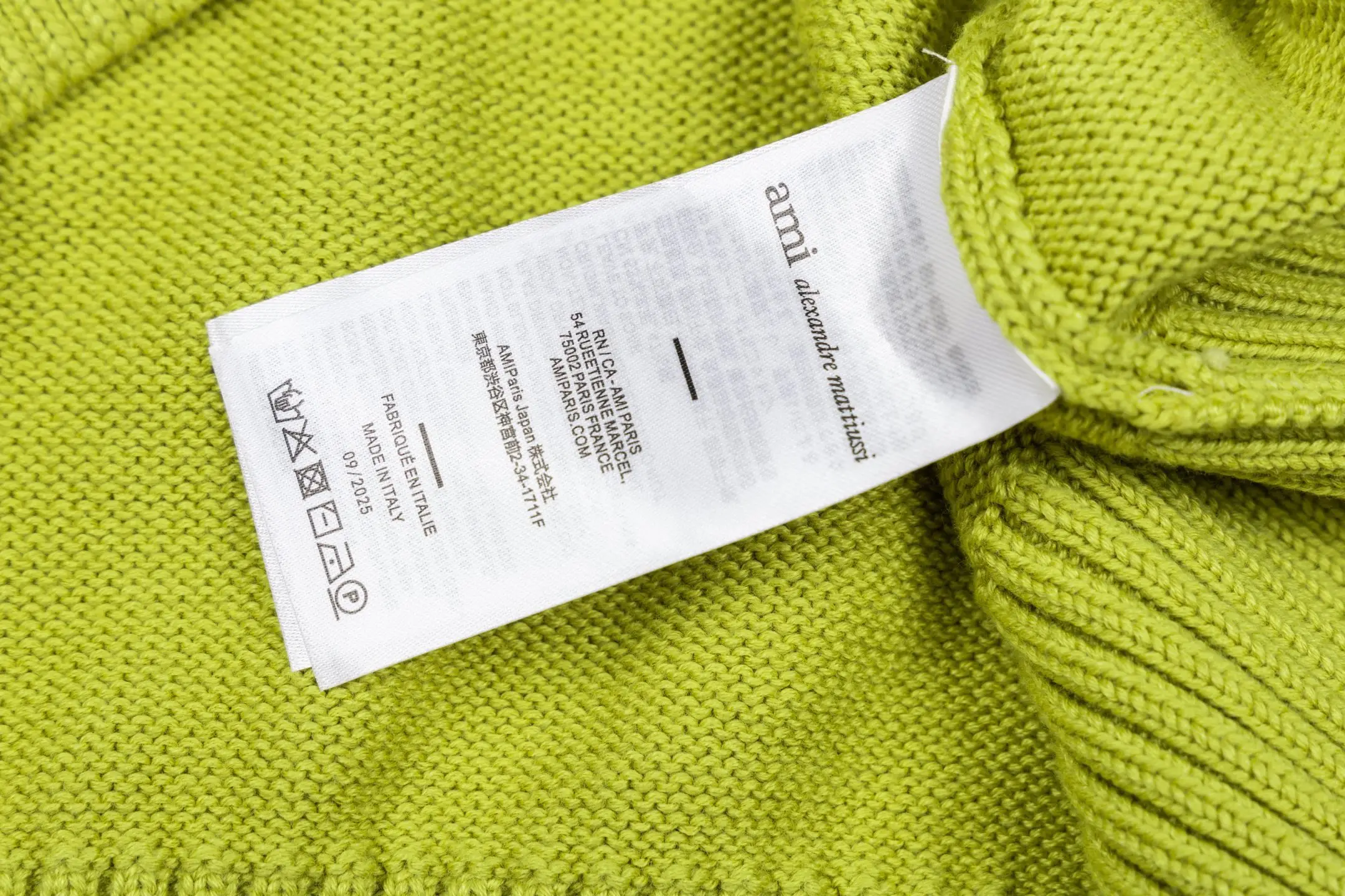 Ami de Coeur Intarsia Wool Sweater D30021137 — view 9