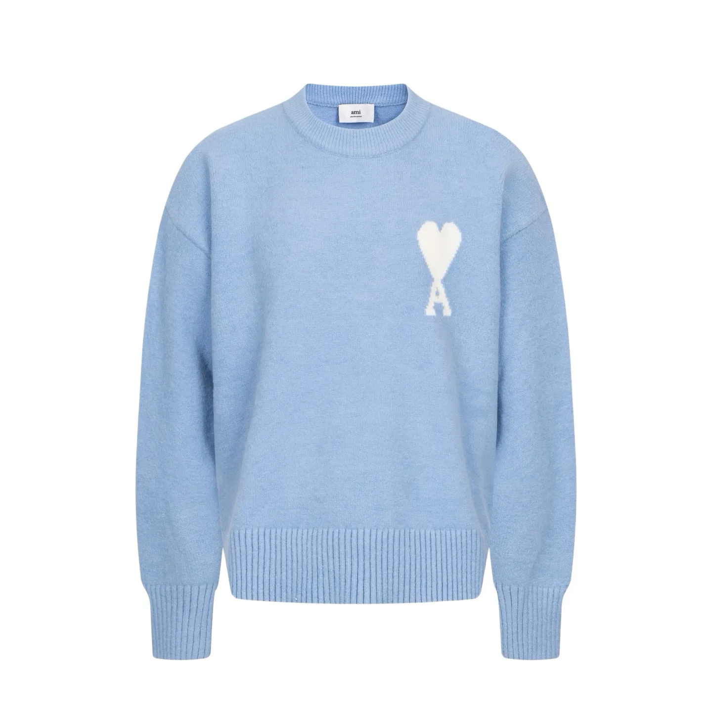 Ami de Coeur Alpaca-Blend Crew-Neck Sweater D30021141