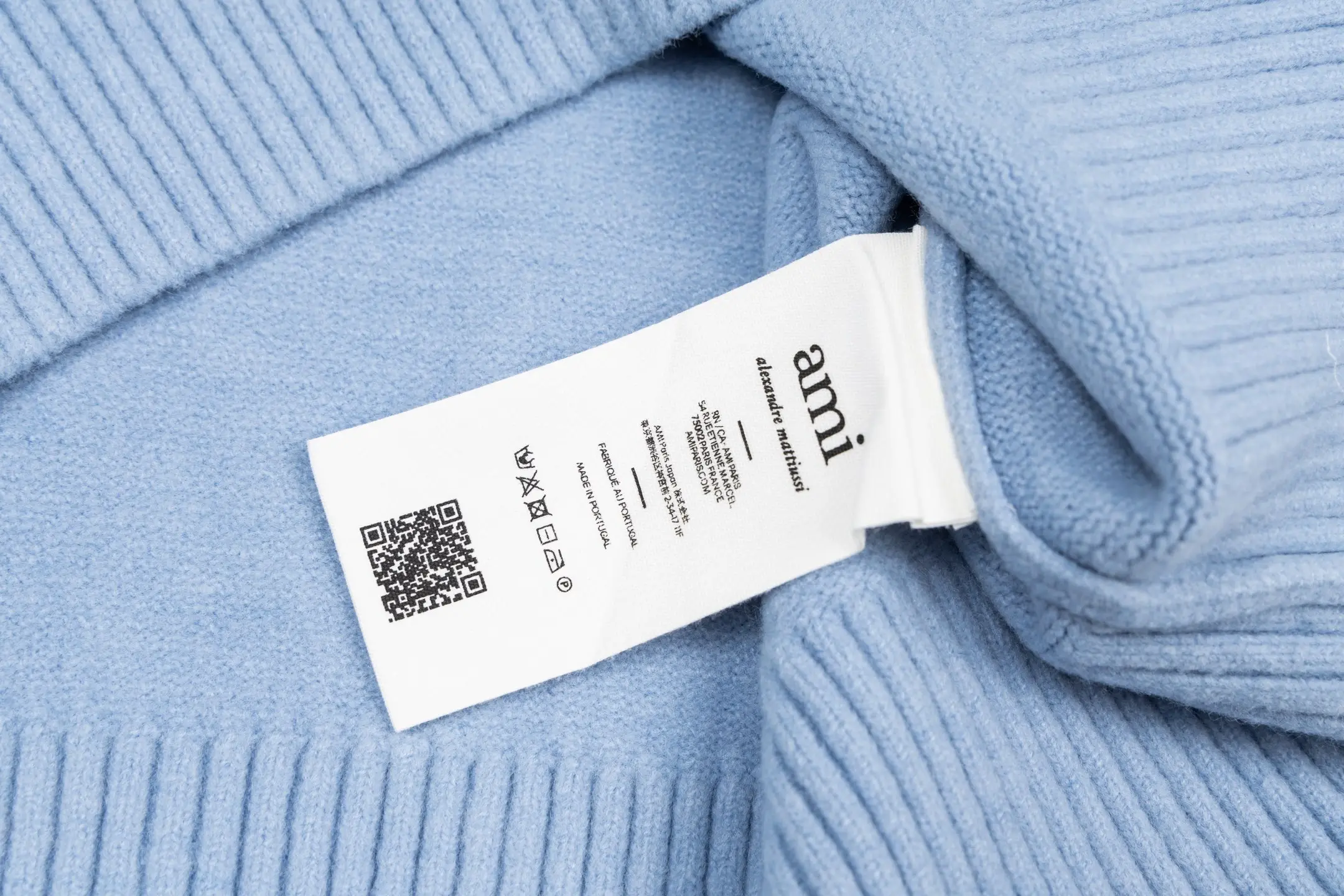 Ami de Coeur Alpaca-Blend Crew-Neck Sweater D30021141 — view 9
