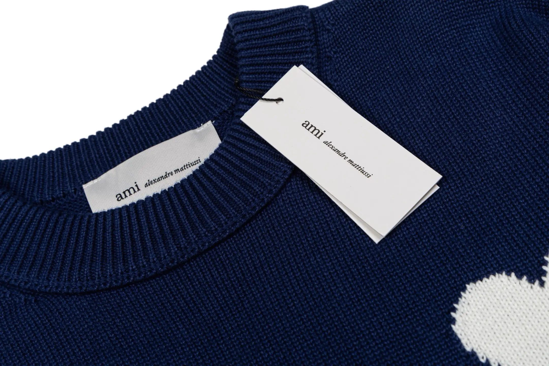 Ami de Coeur Intarsia Wool Sweater D30021136 — view 5
