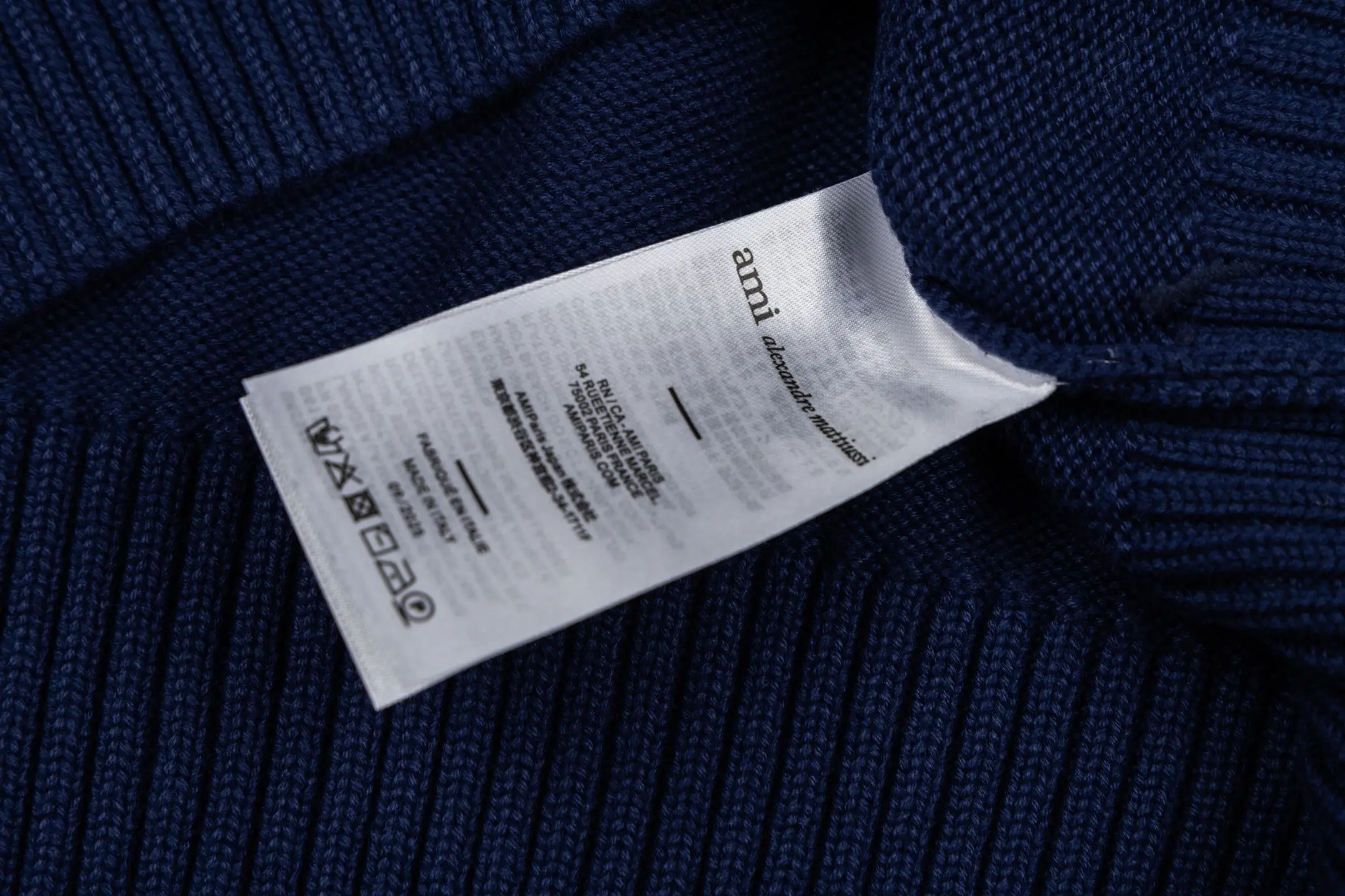 Ami de Coeur Intarsia Wool Sweater D30021136 — view 9