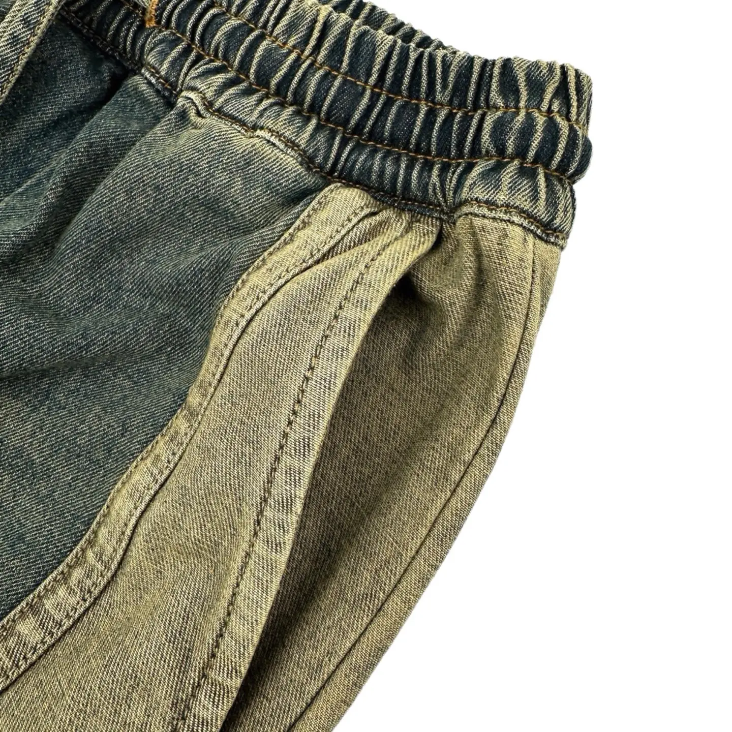Star Logo Embroidered Wide-Leg Jeans D30021030 — view 6