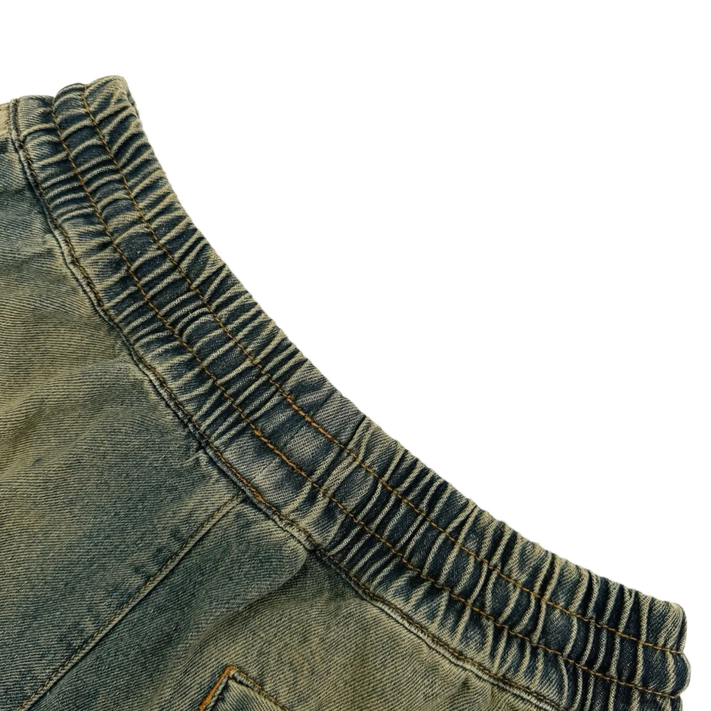 Star Logo Embroidered Wide-Leg Jeans D30021030 — view 8