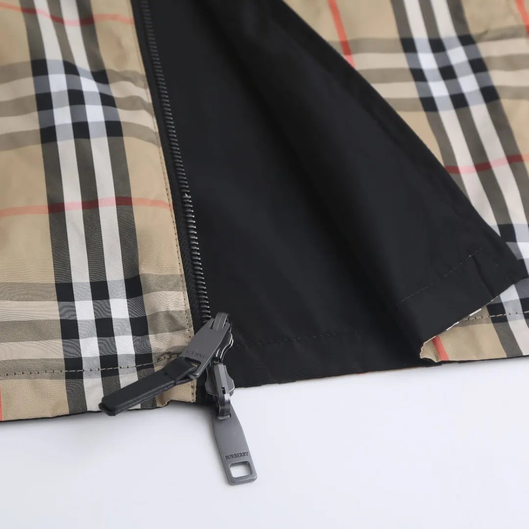 Reversible Check Taffeta Harrington Jacket D30023613 — view 7