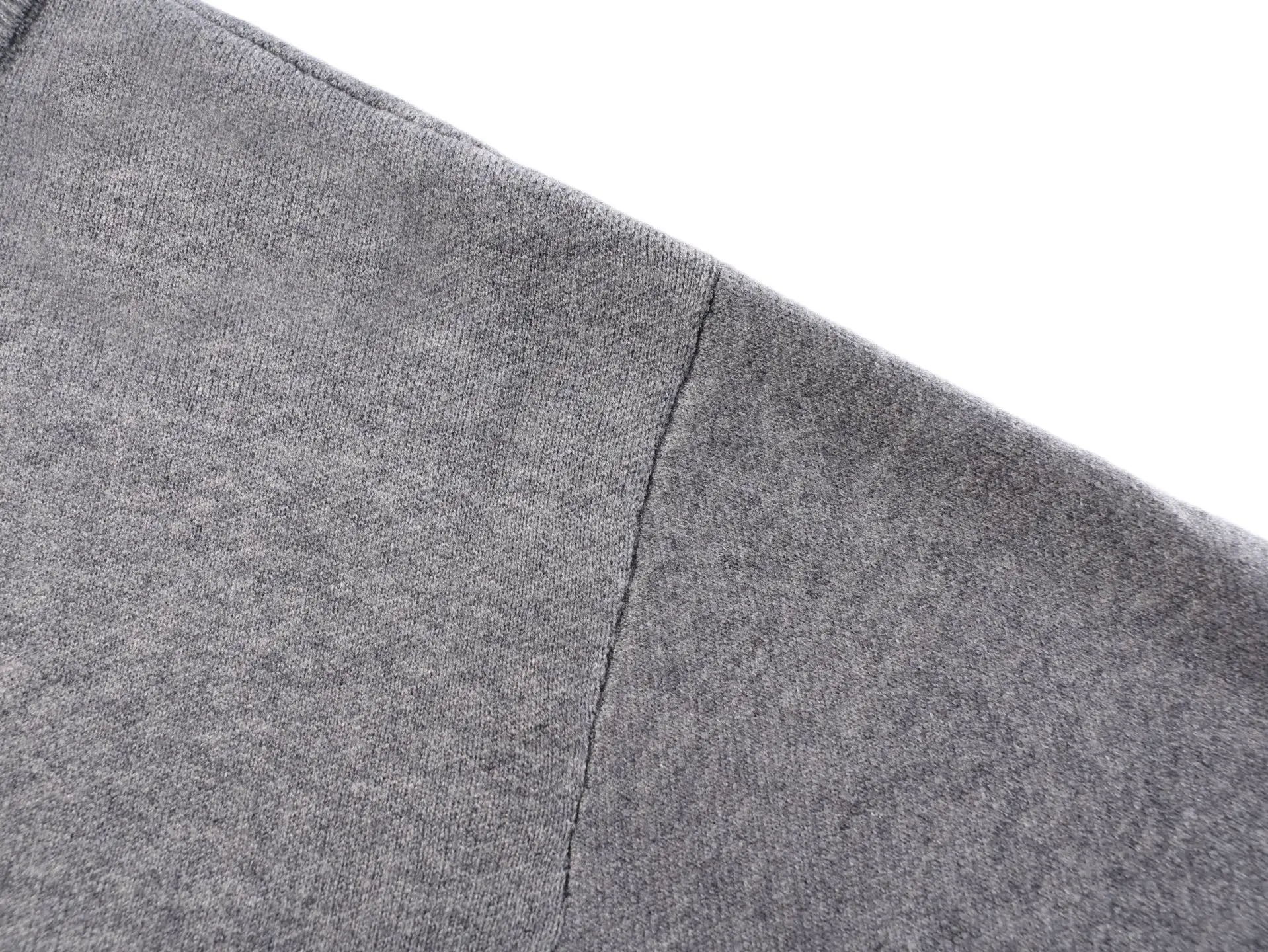 Logo-Intarsia Half-Zip Wool Sweater D30021037 — view 8