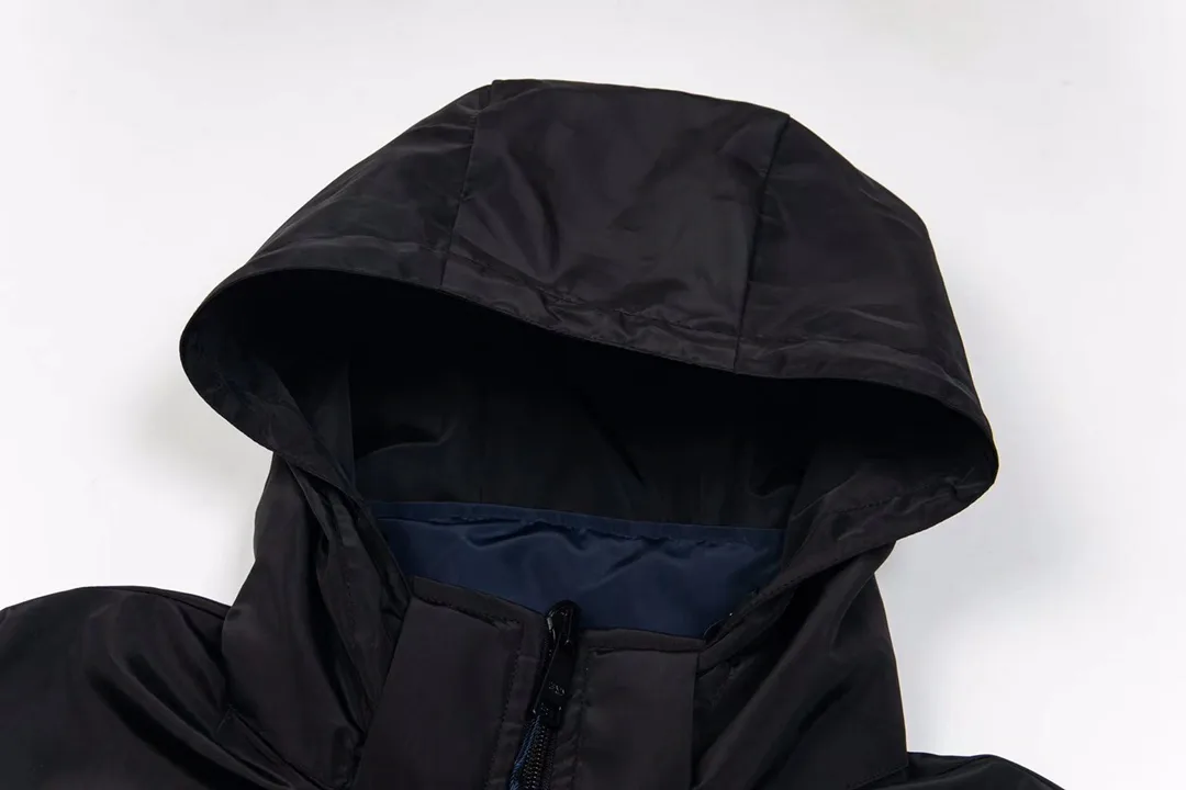Logo-Plaque Re-Nylon Hooded Jacket D30013034 — view 5