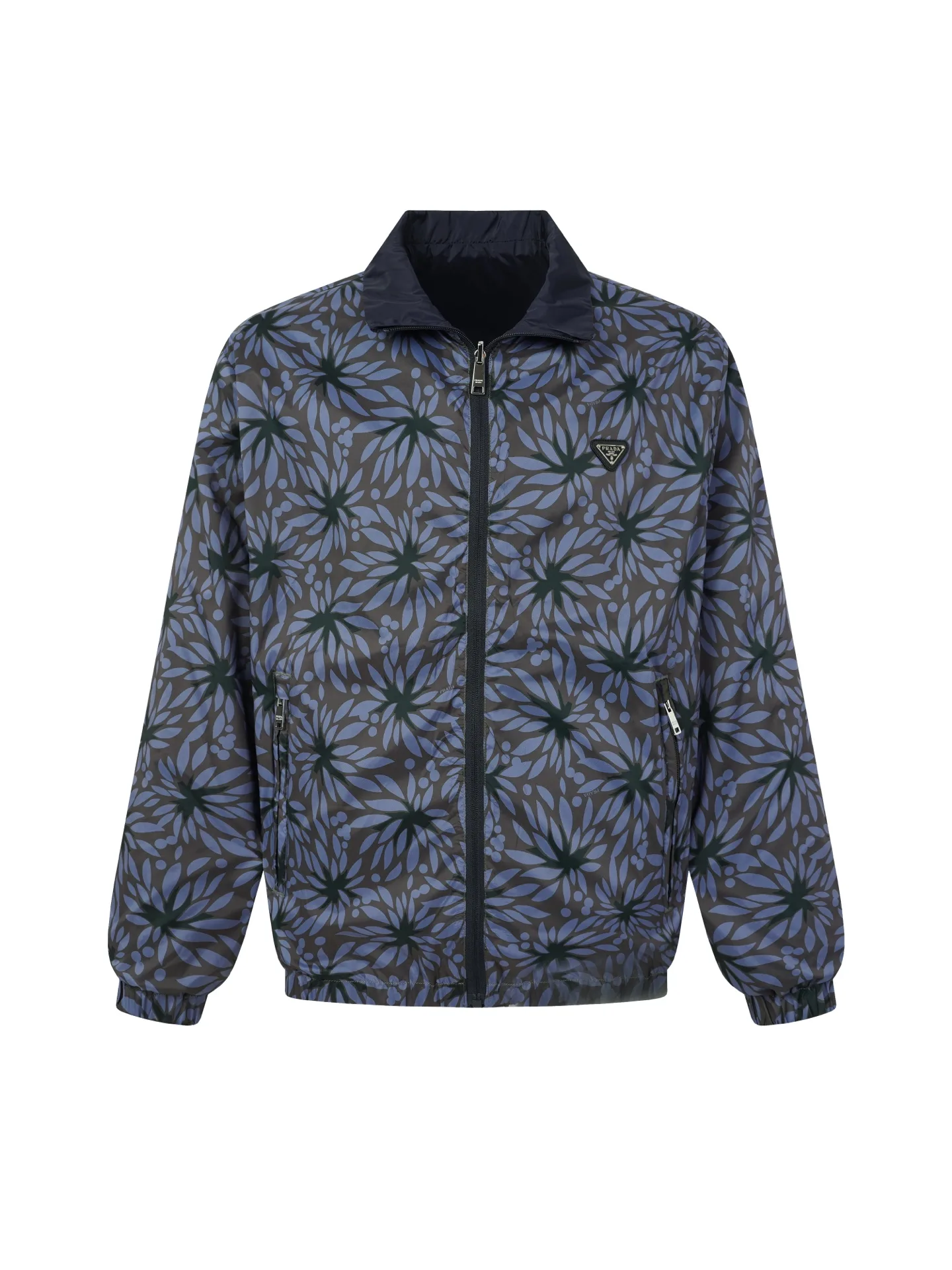 Reversible Floral-Print Re-Nylon Jacket D30023615