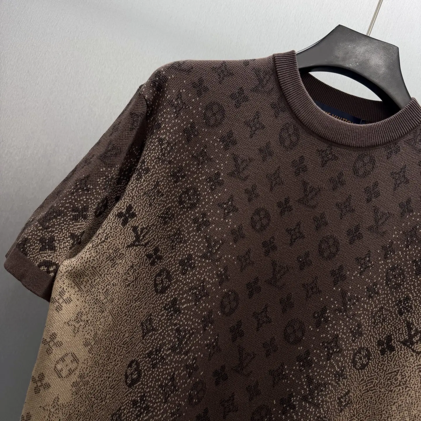 Monogram Faded Jacquard Knit T-Shirt D30014172 — view 2