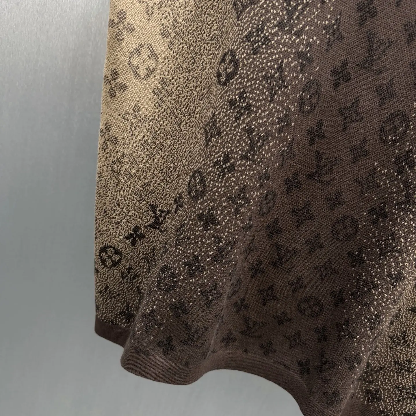 Monogram Faded Jacquard Knit T-Shirt D30014172 — view 4