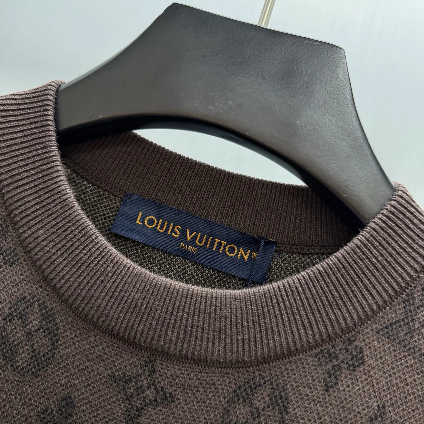 Monogram Faded Jacquard Knit T-Shirt D30014172 — view 6