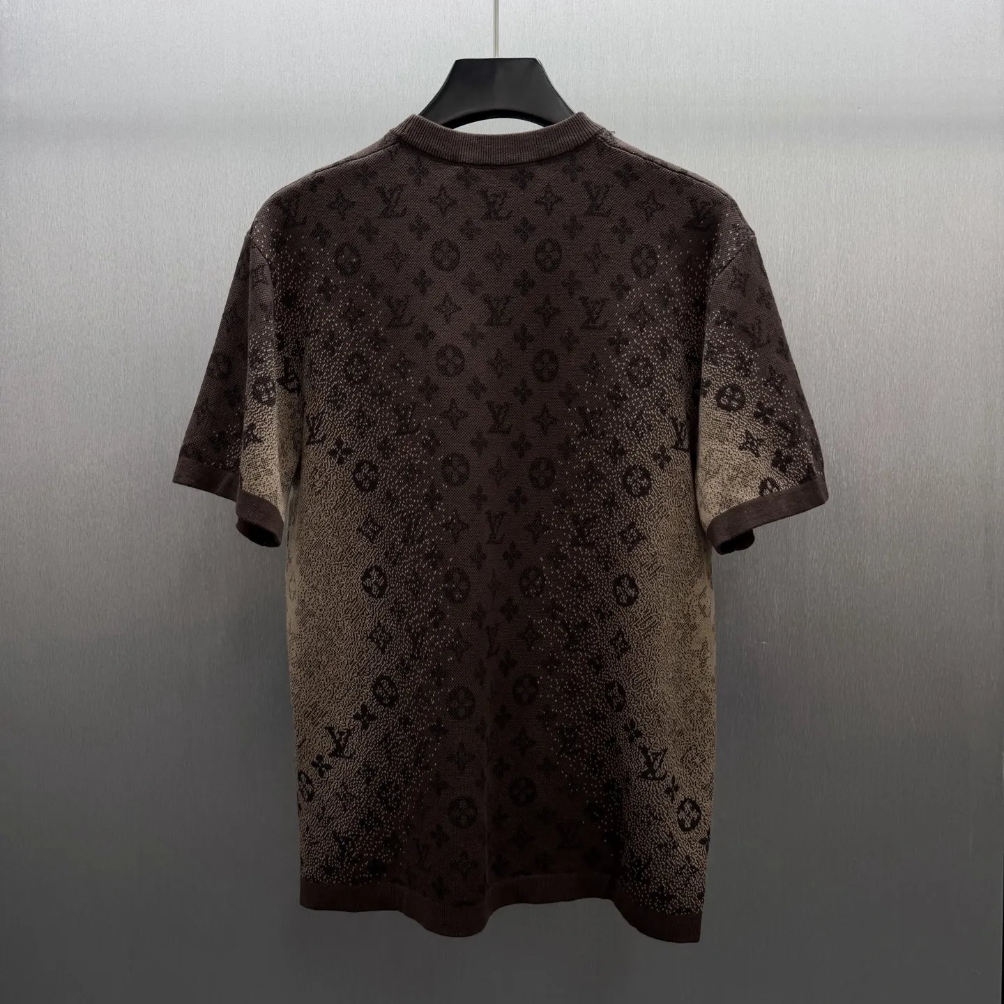 Monogram Faded Jacquard Knit T-Shirt D30014172 — view 7