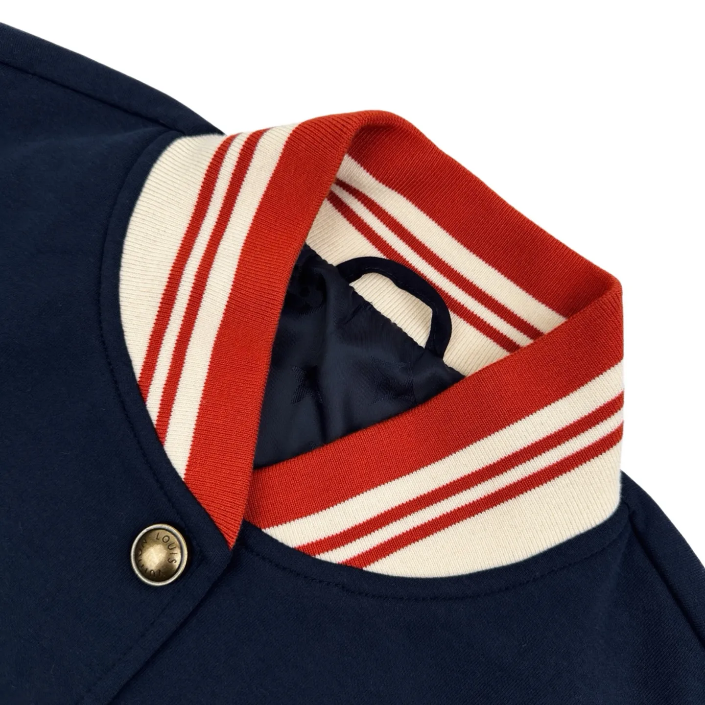 Embroidered Cotton-Jersey Varsity Jacket D30521225 — view 3