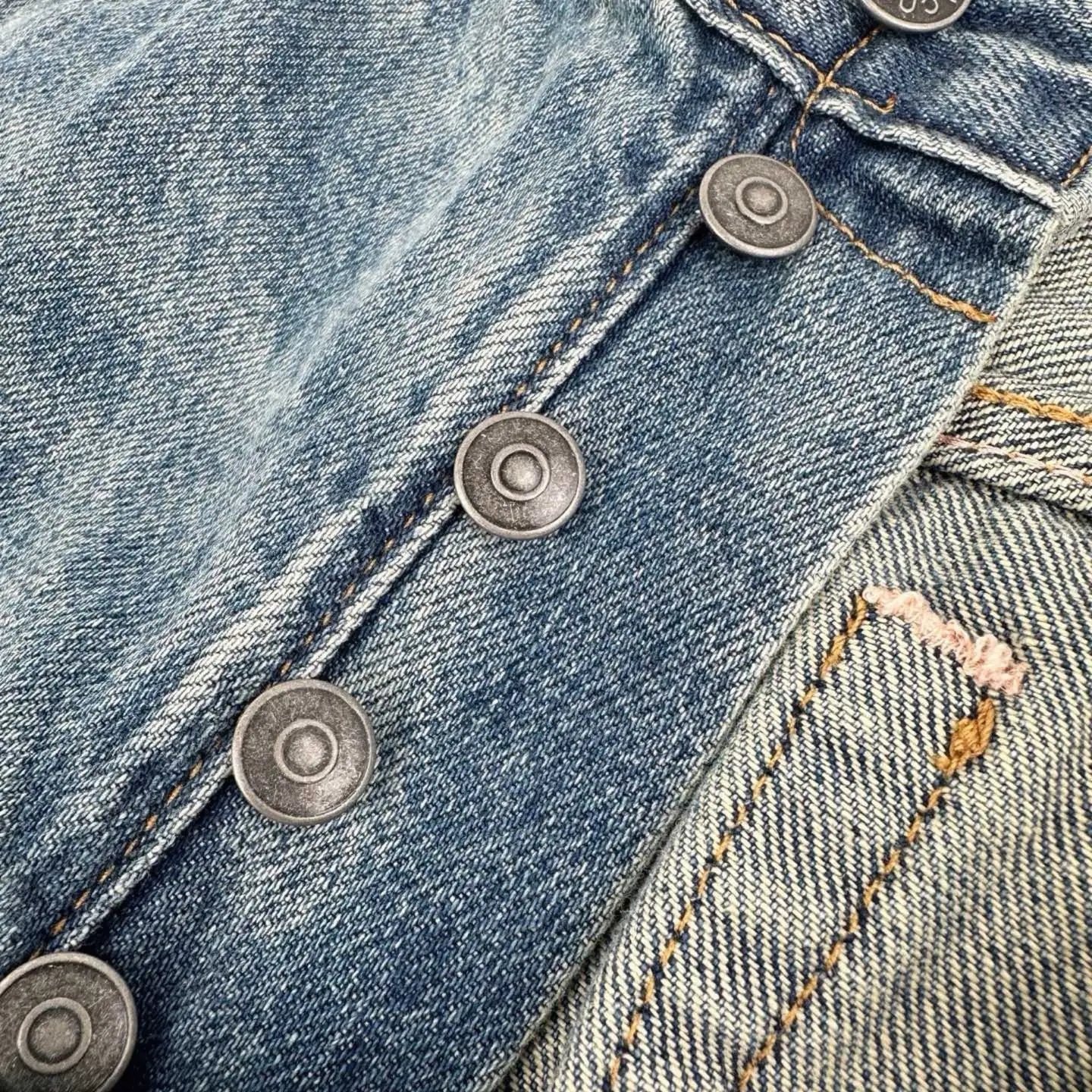 Distressed Wide-Leg Jeans D30521024 — view 5