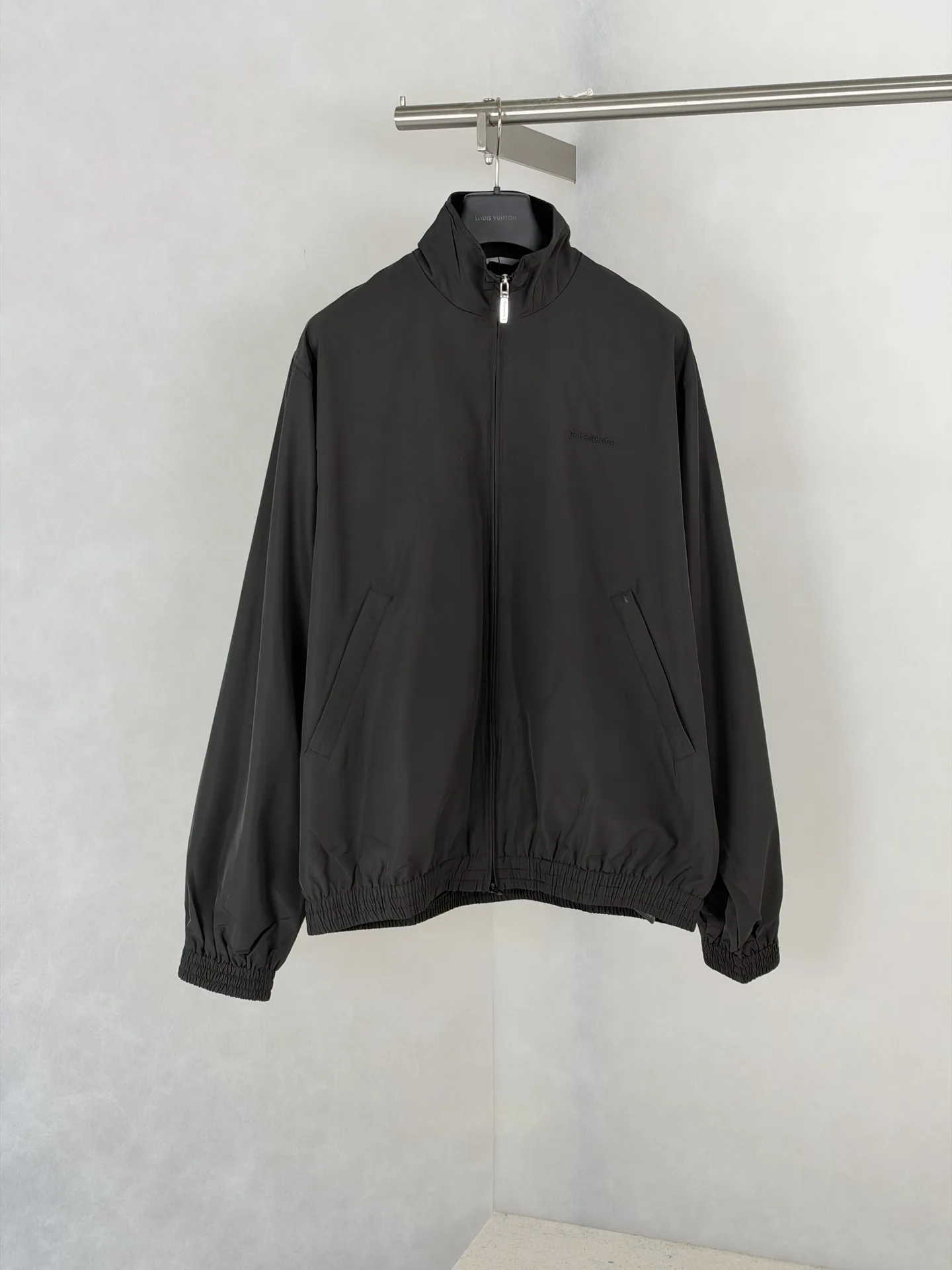 Graffiti Collage Nylon Track Jacket D30519182