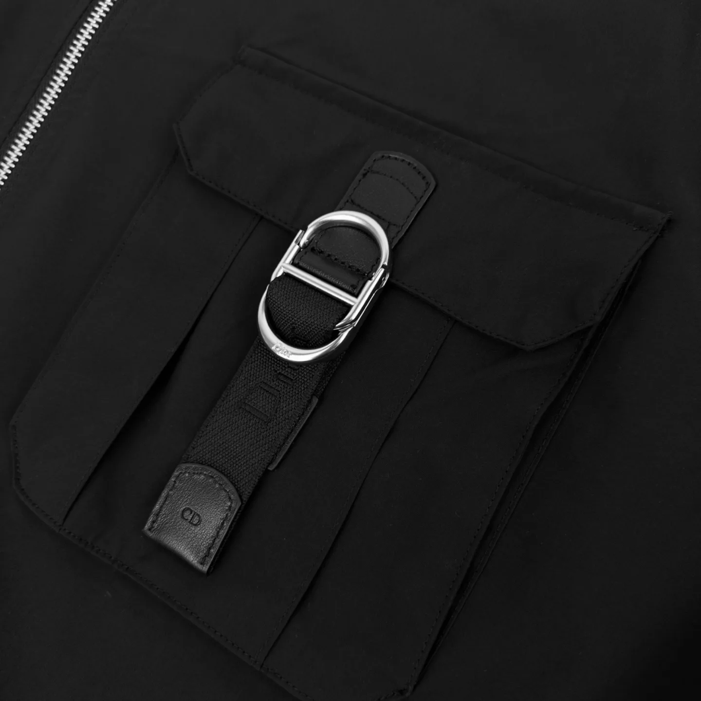 CD Buckle Zip-Up Overshirt D30521012 — view 4