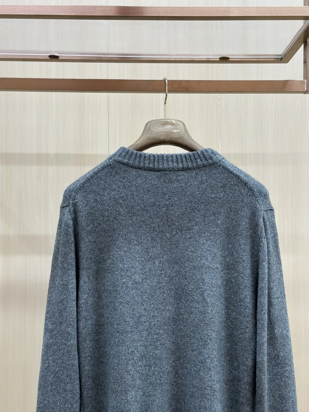 Anchor Rope Embroidered Wool-Blend Sweater D30519137 — view 9
