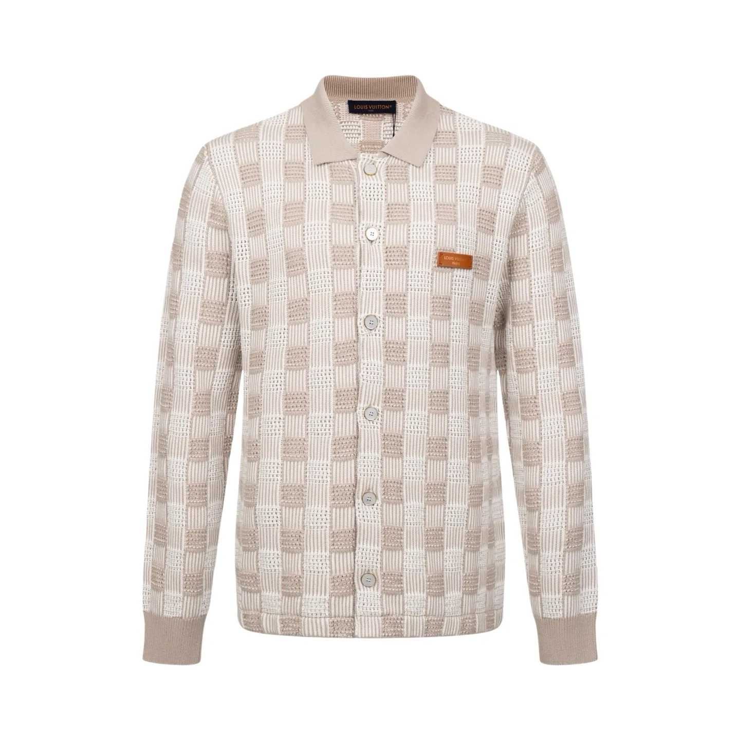 Damier Tweed Knit Cardigan D31021035