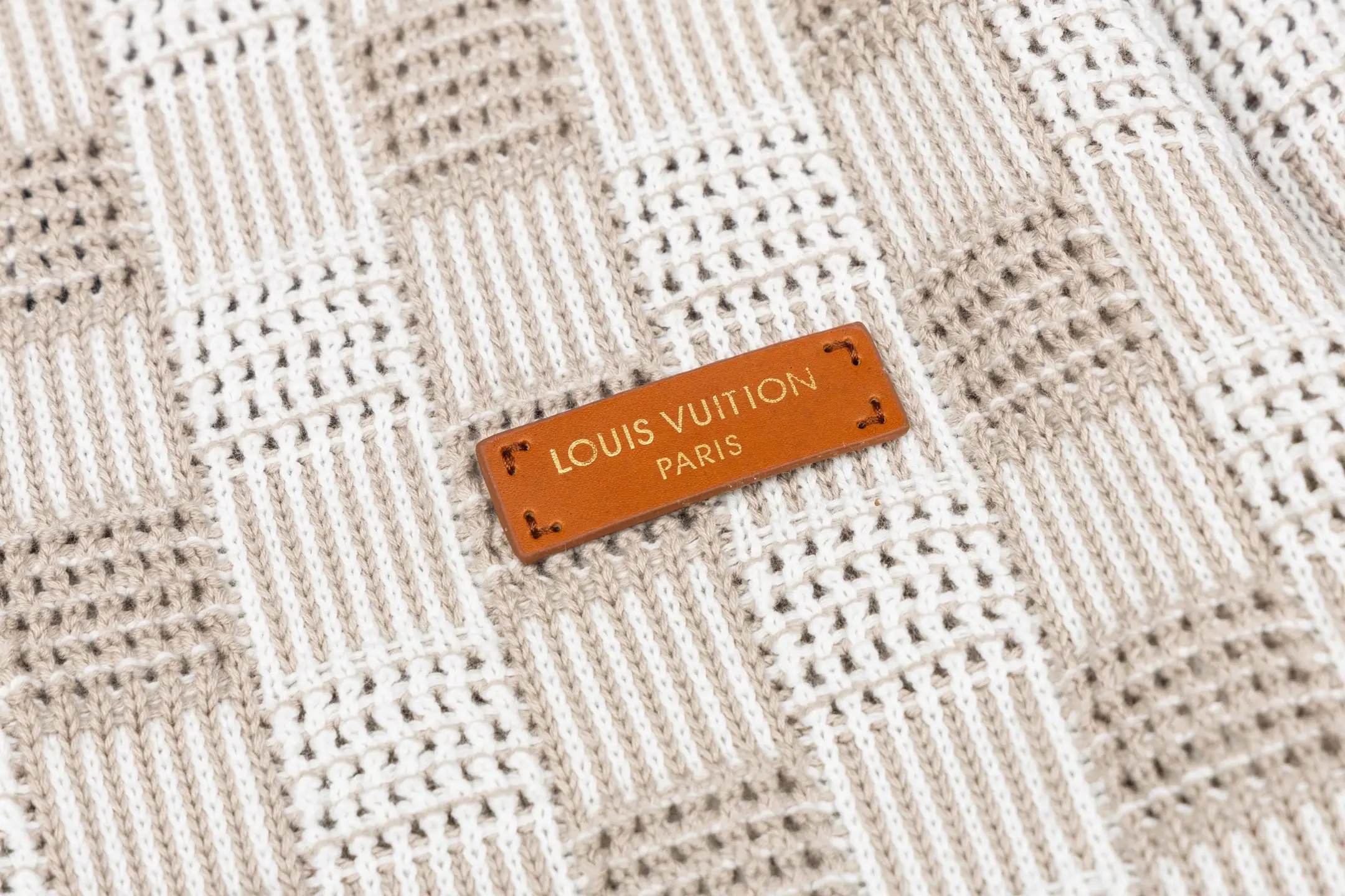 Damier Tweed Knit Cardigan D31021035 — view 5