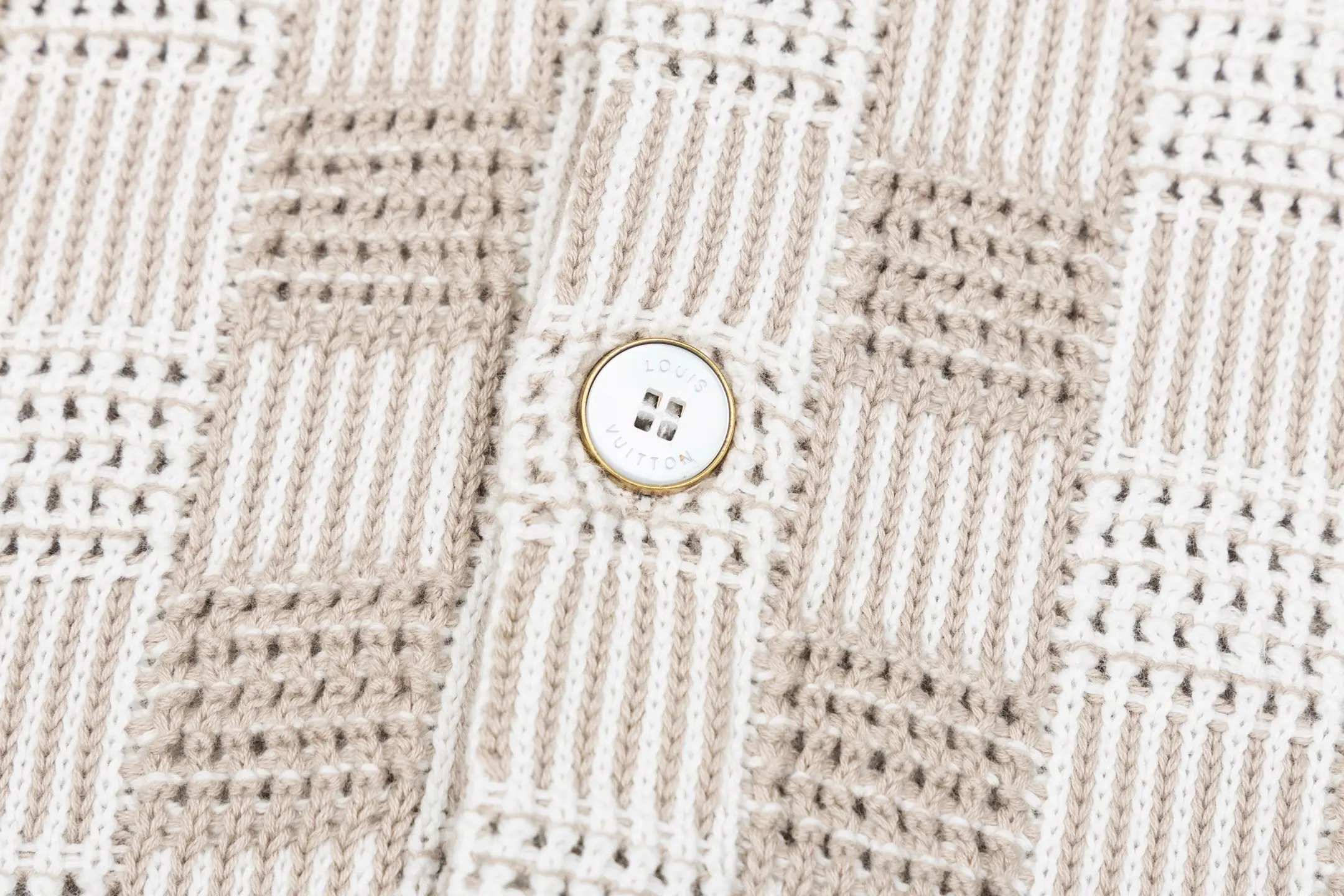 Damier Tweed Knit Cardigan D31021035 — view 6