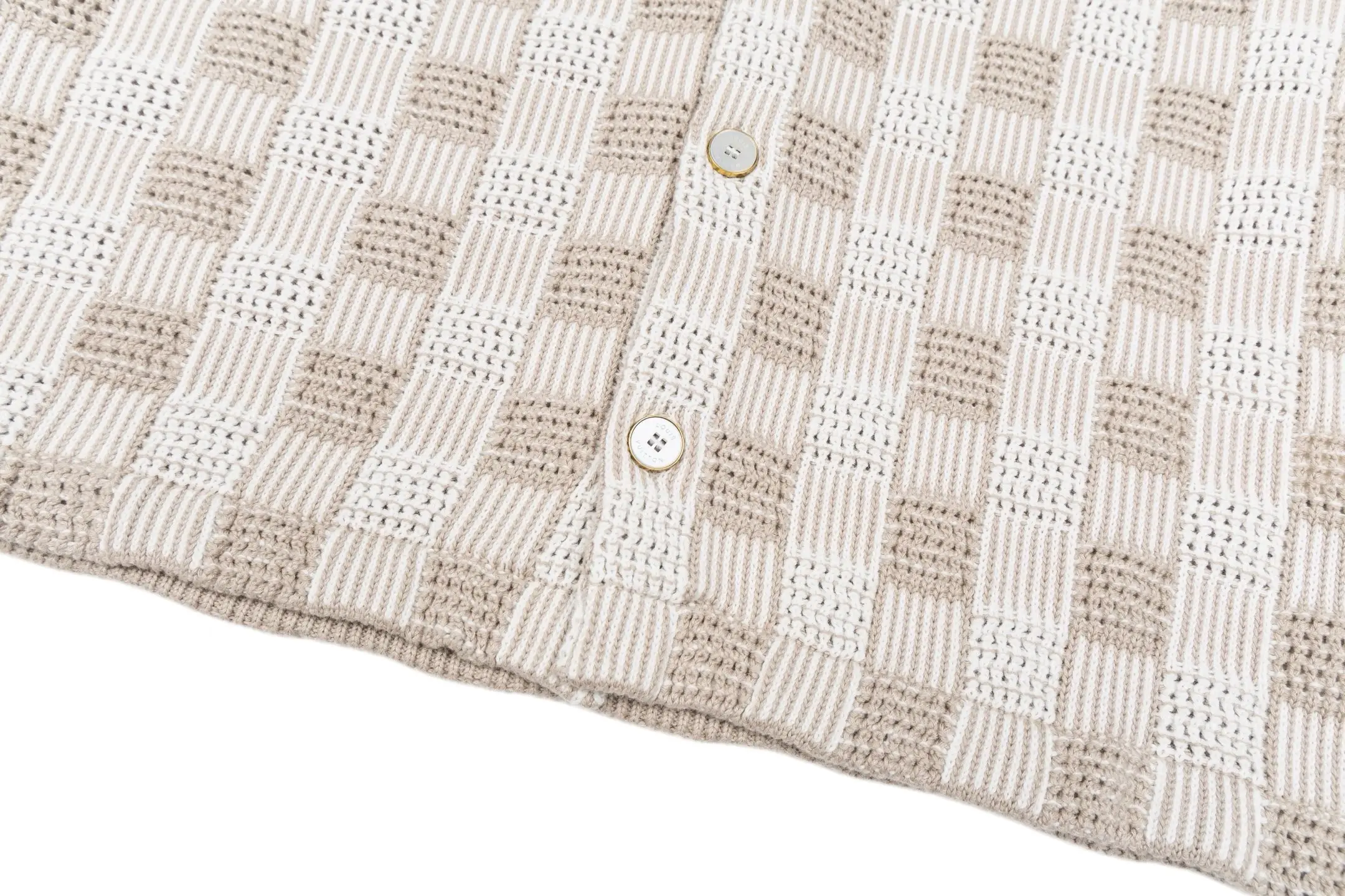 Damier Tweed Knit Cardigan D31021035 — view 8