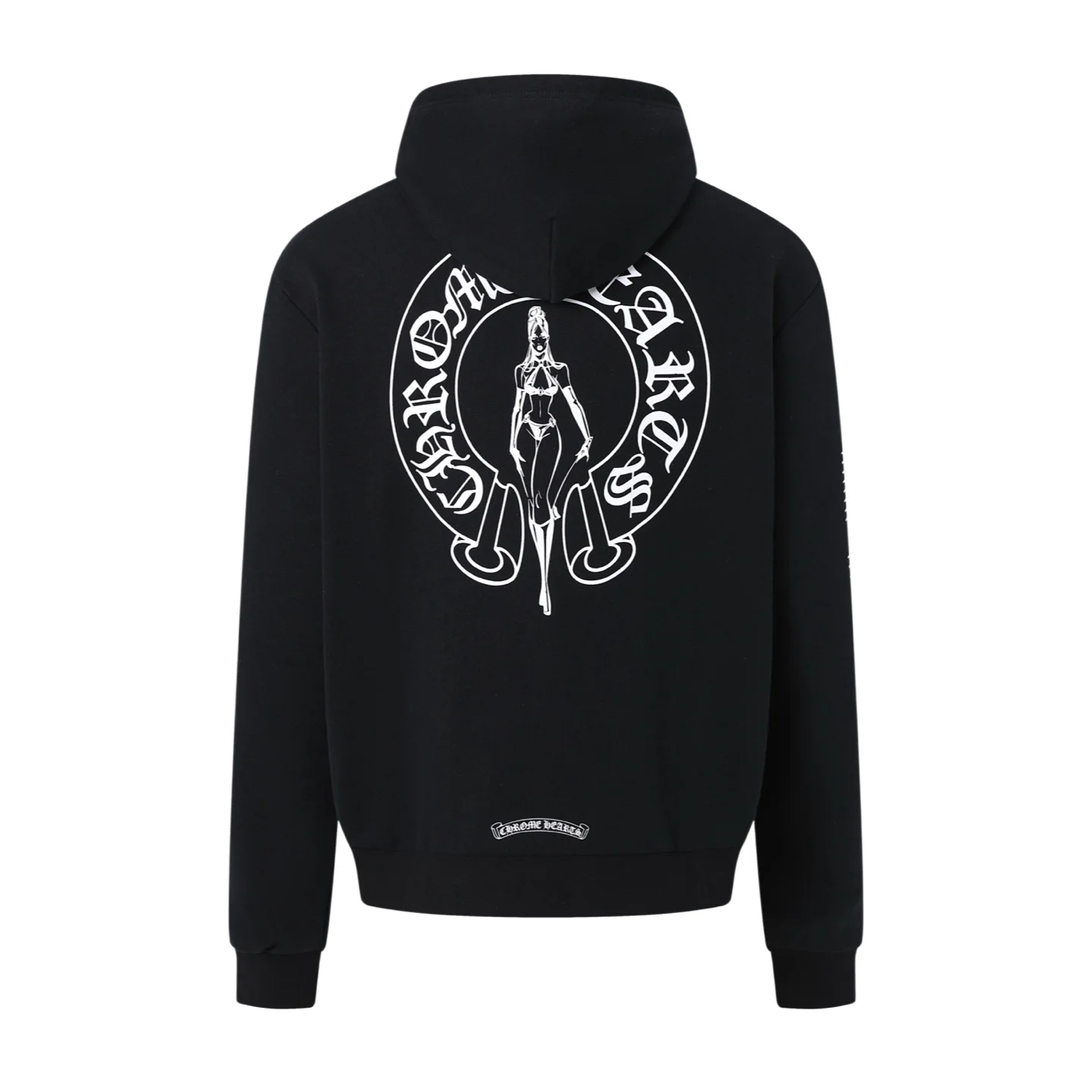 Deadly Doll Logo-Print Zip-Up Hoodie D31021155 — view 2