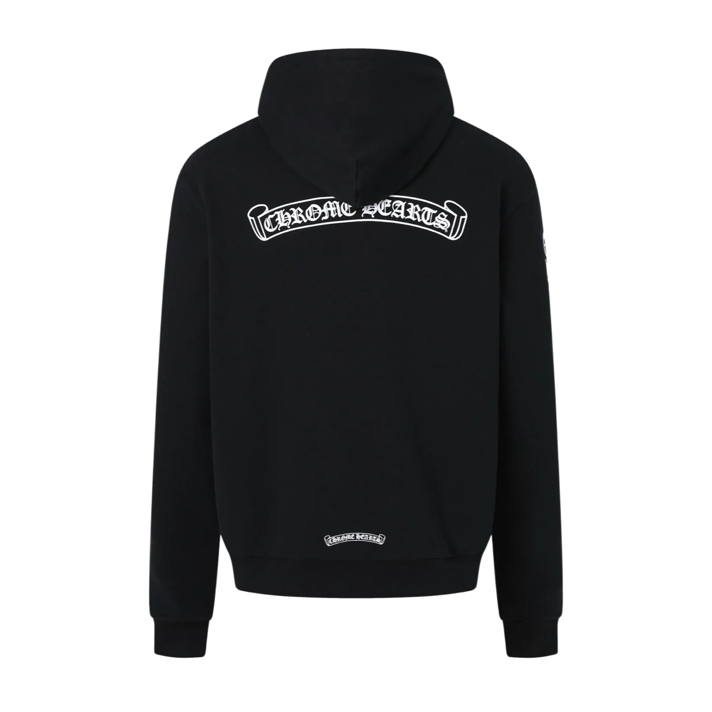 Scroll Logo Zip-Up Cotton Hoodie D31021152 — view 2