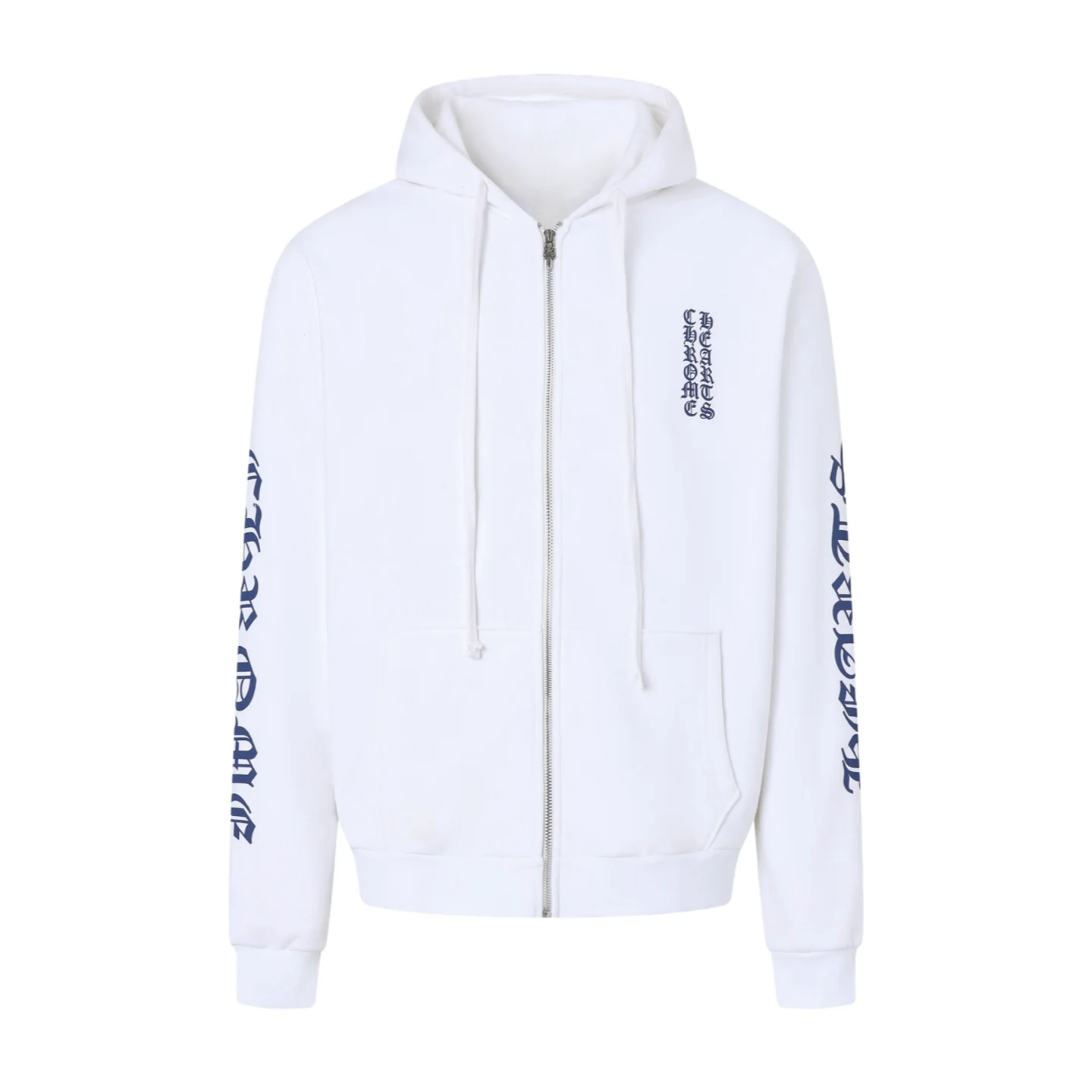 Logo-Print Fleece-Back Cotton Zip-Up Hoodie D31021154