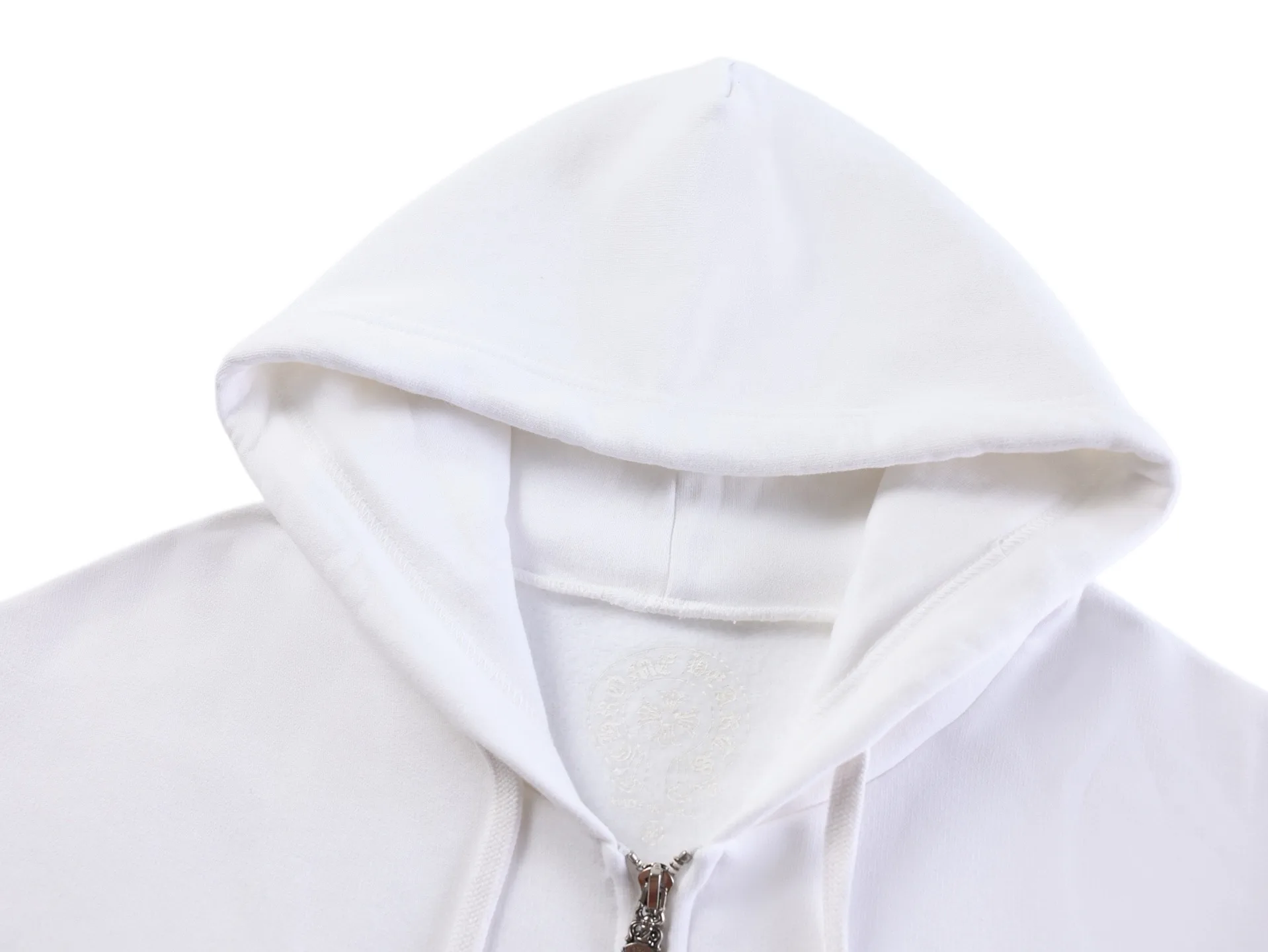 Logo-Print Fleece-Back Cotton Zip-Up Hoodie D31021154 — view 3