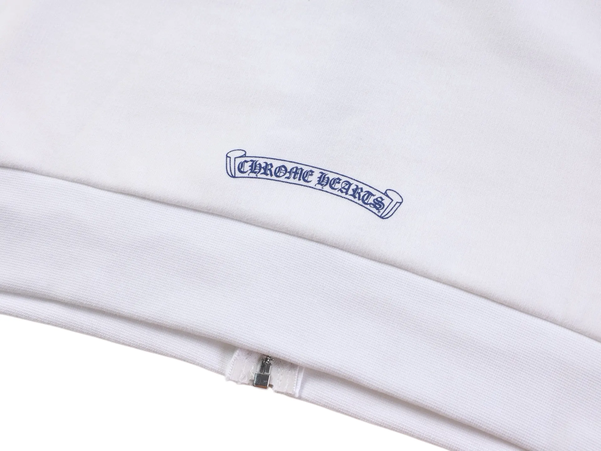 Logo-Print Fleece-Back Cotton Zip-Up Hoodie D31021154 — view 8