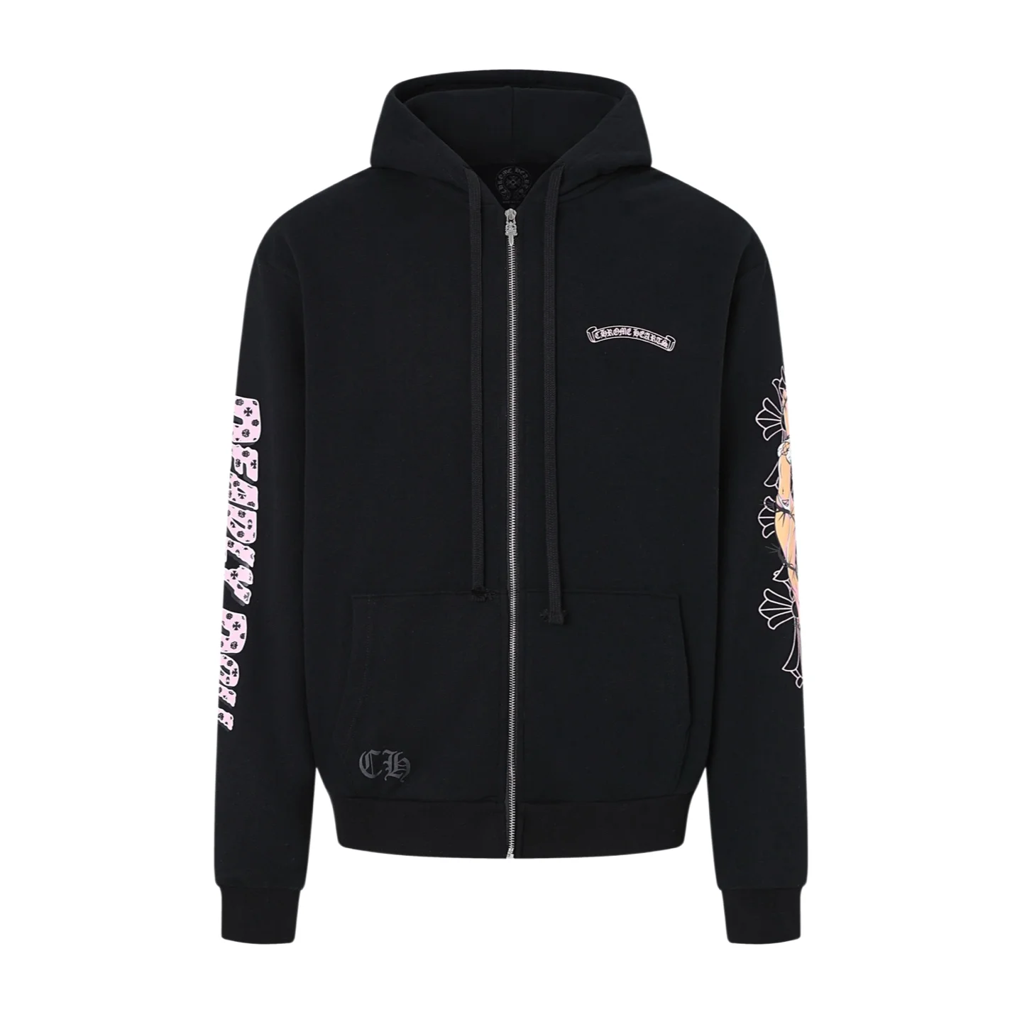 Miami Exclusive Logo-Print Zip-Up Hoodie D31021158