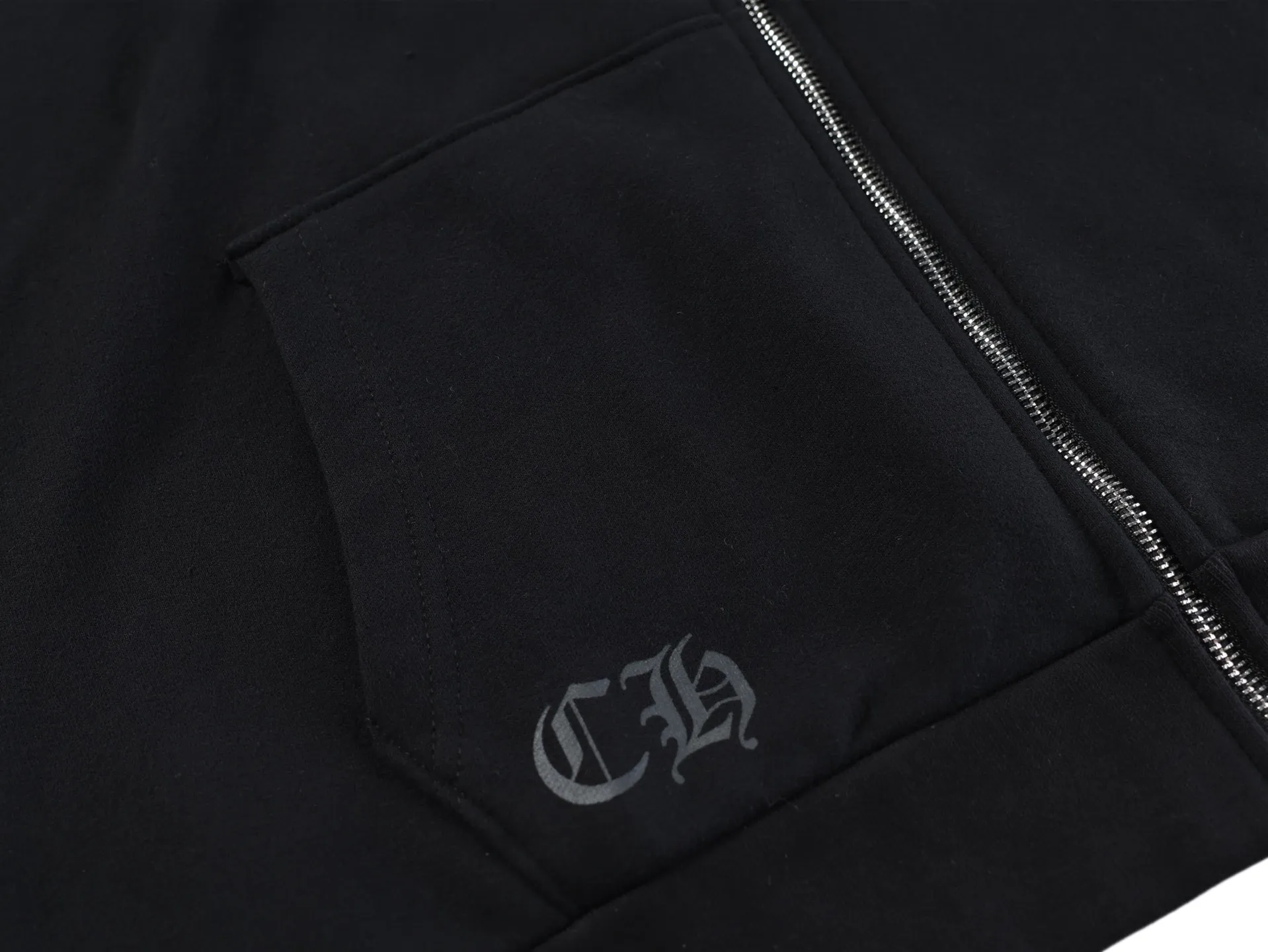Horseshoe Logo Zip-Up Cotton Hoodie D31021156 — view 8