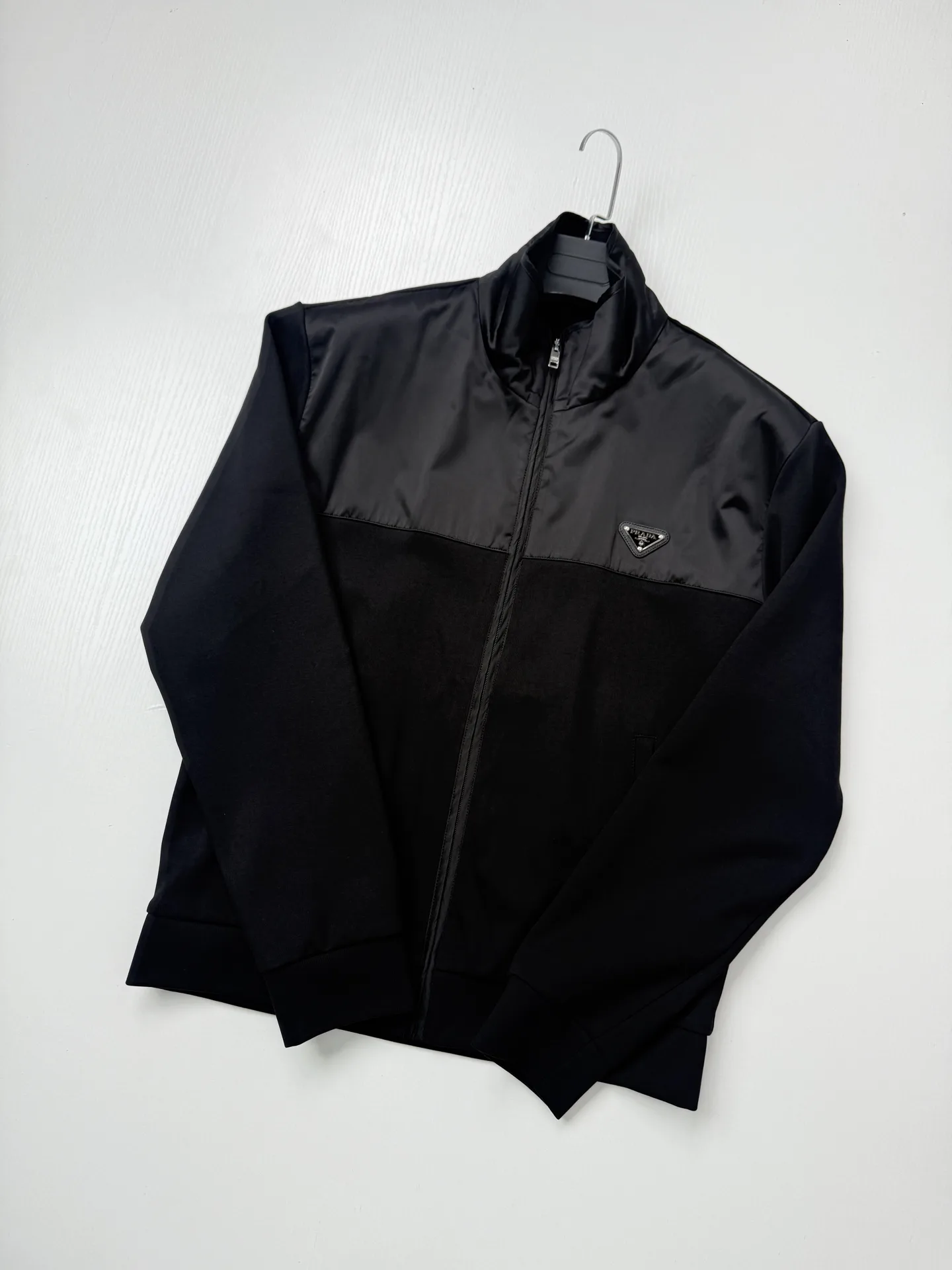 Nylon-Panelled Zip-Up Track Jacket D31020680 — view 3