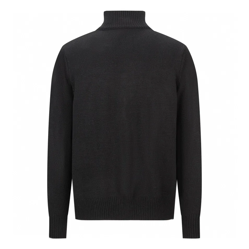 Logo-Embroidered Wool-Blend Zip-Up Cardigan D31021182 — view 2