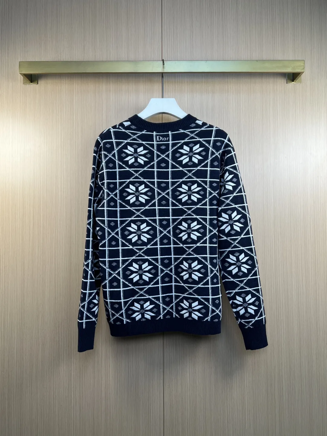 Dior Ski Capsule Floral Diamond Jacquard Sweater D31519235 — view 7