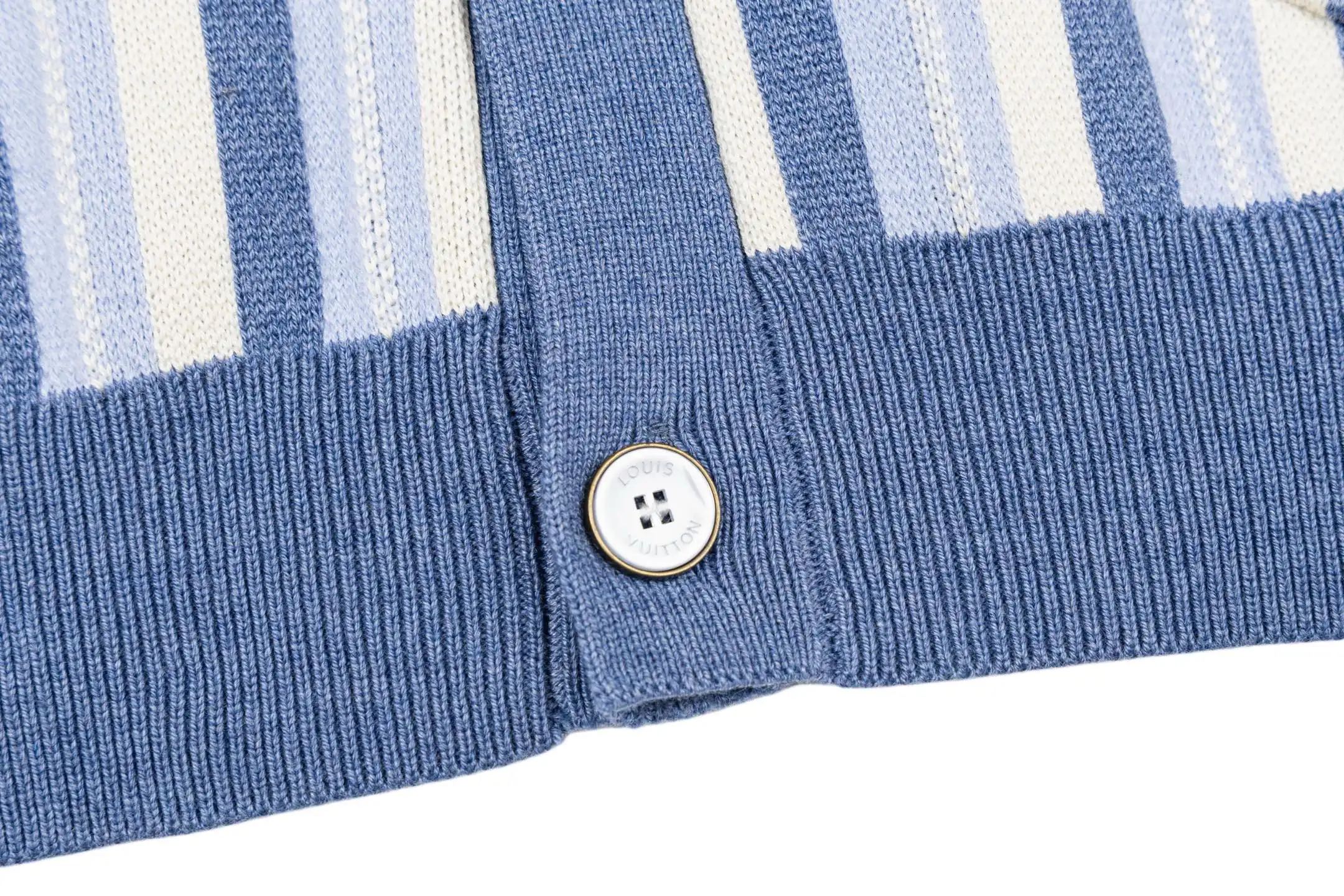 Striped Jacquard Wool-Blend Cardigan D31513786 — view 8