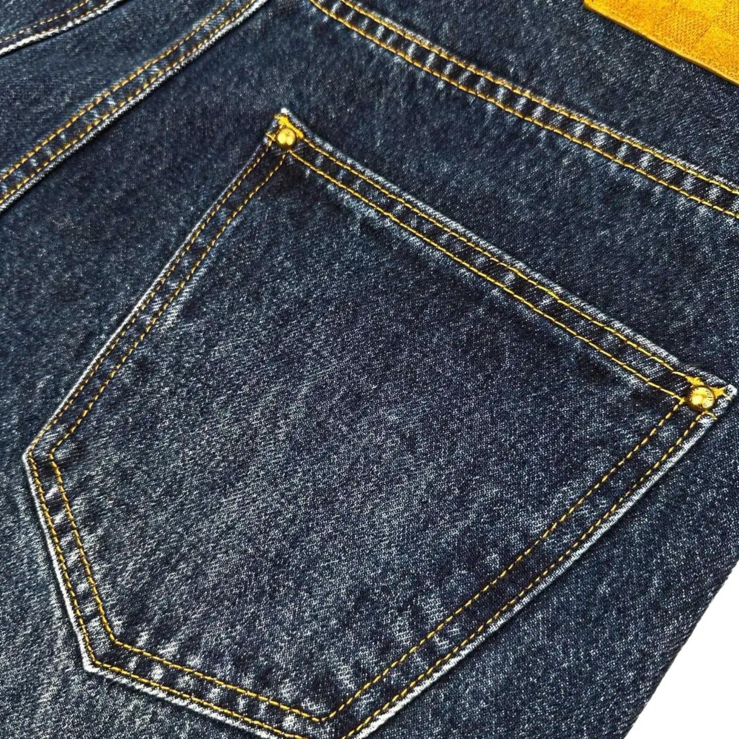 Monogram Turn-Up Cuff Straight-Leg Jeans D31521029 — view 9