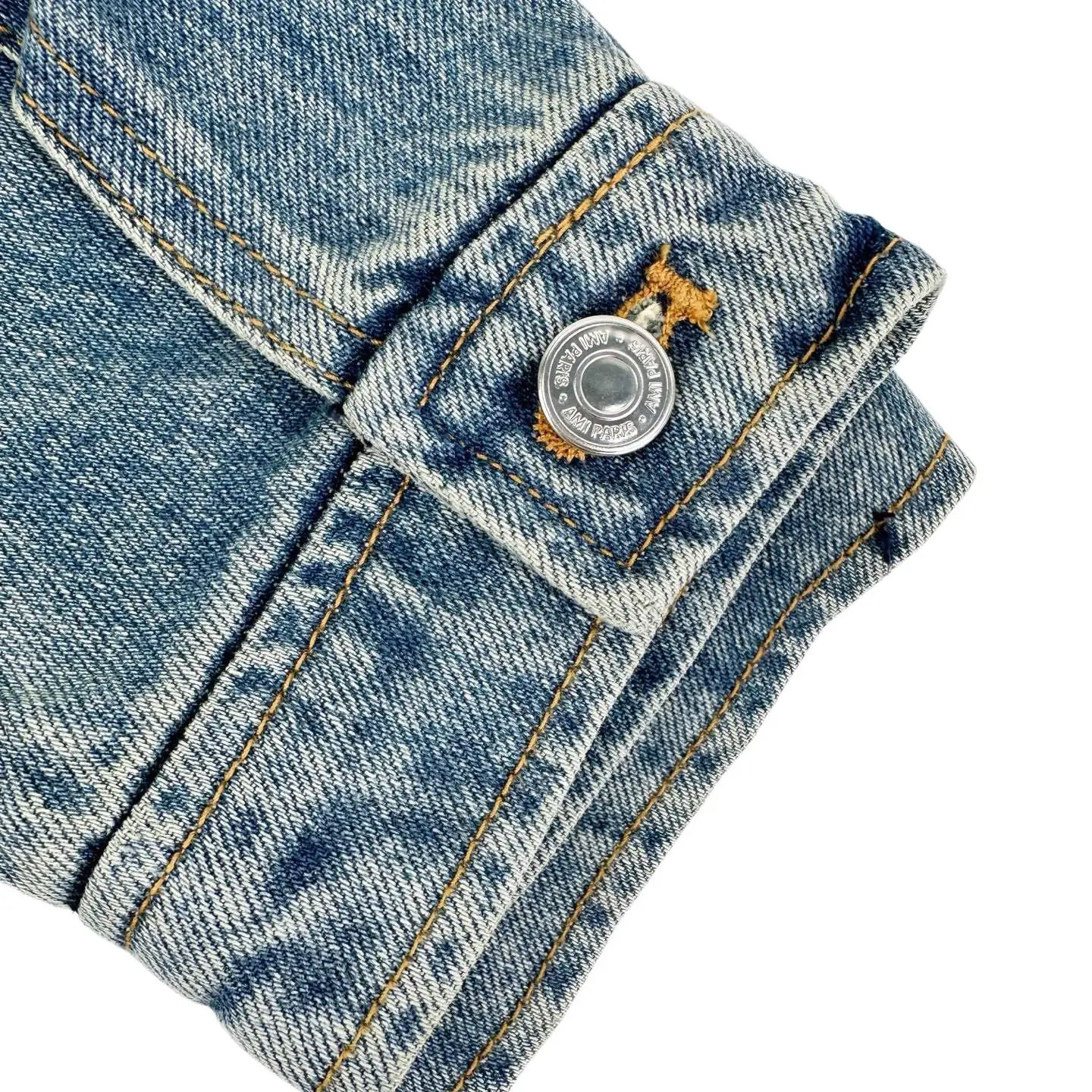 Ami de Coeur Embroidered Denim Jacket D31521216 — view 8