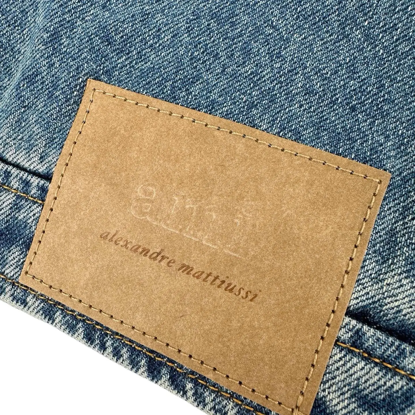 Ami de Coeur Embroidered Denim Jacket D31521216 — view 11